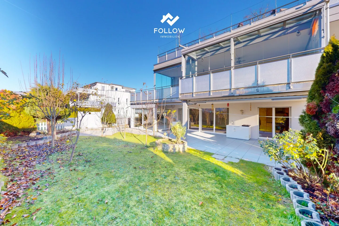 Appartement de jardin spacieux avec véranda - Photo 4 sur 19