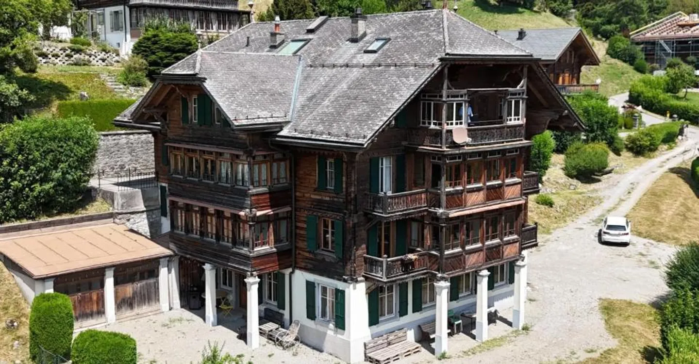 Eine gemütliche 3-Zimmer-Wohnung unter dem Dach im Herzen von Château-d'Oex - Foto 12 von 12