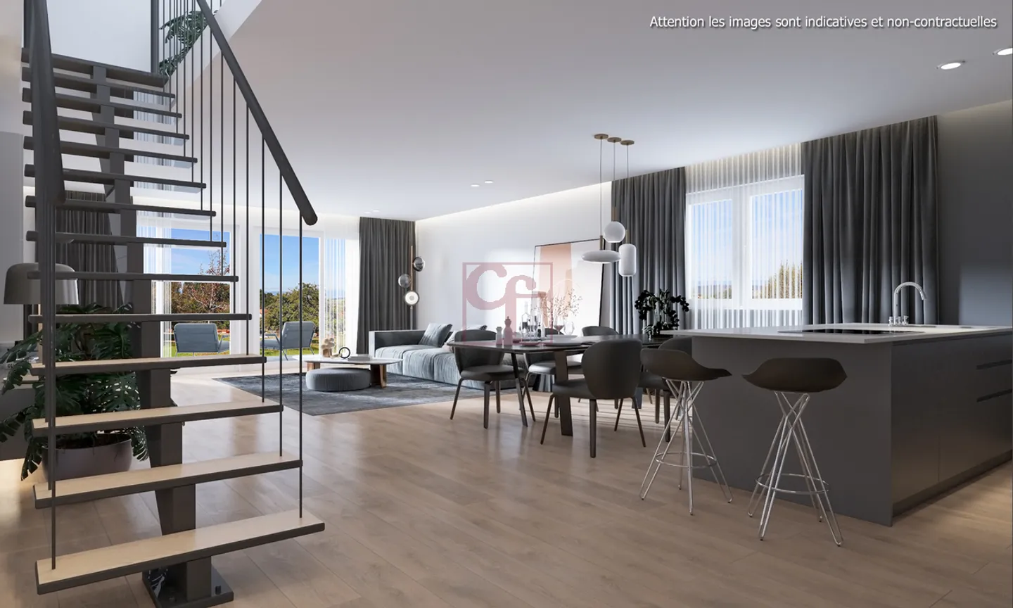 Villarlod - Villa a schiera di 4.5 locali - Foto 6 di 11