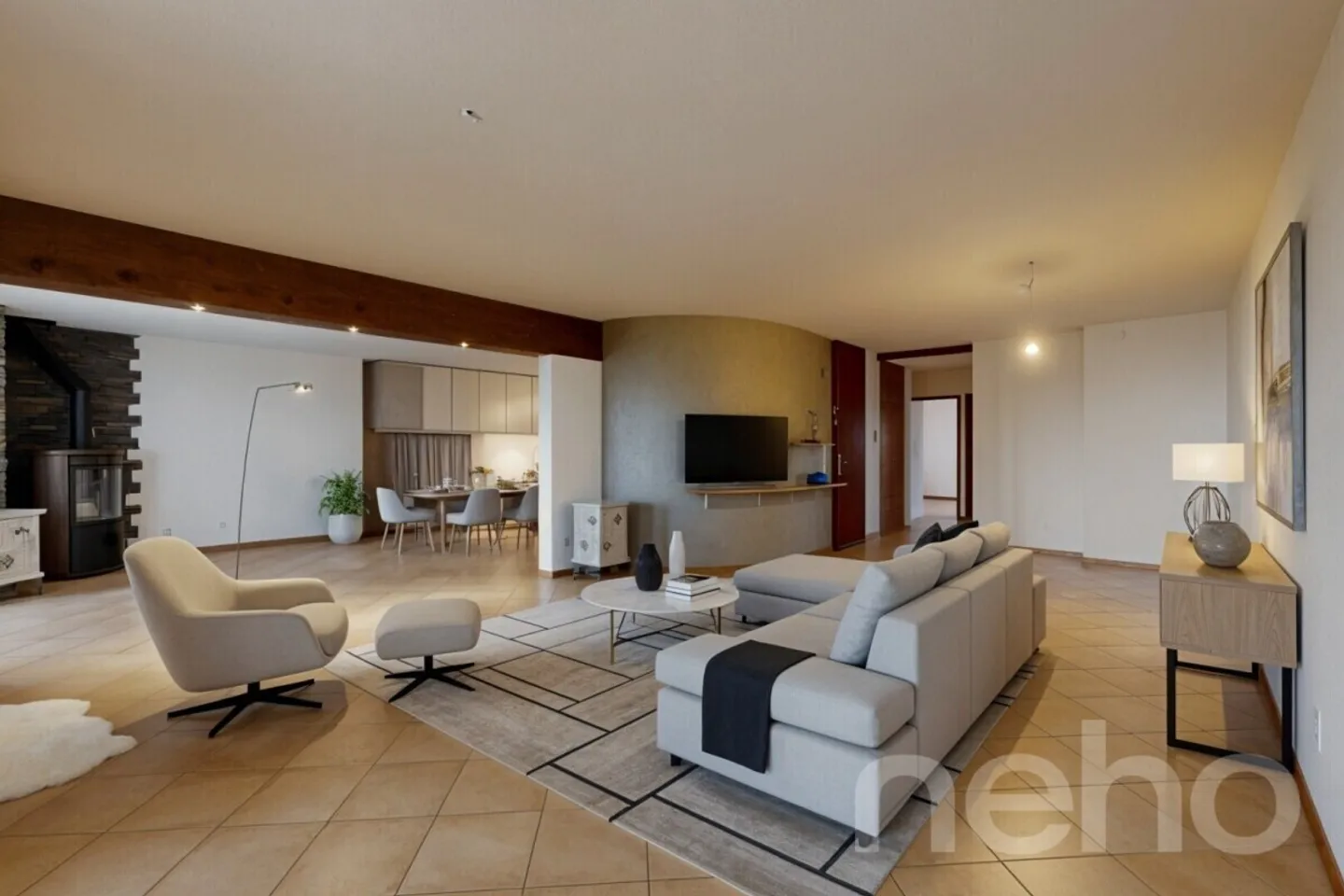 Appartement avec vue panoramique sur le lac et les Alpes, près du centre - Photo 1 sur 12
