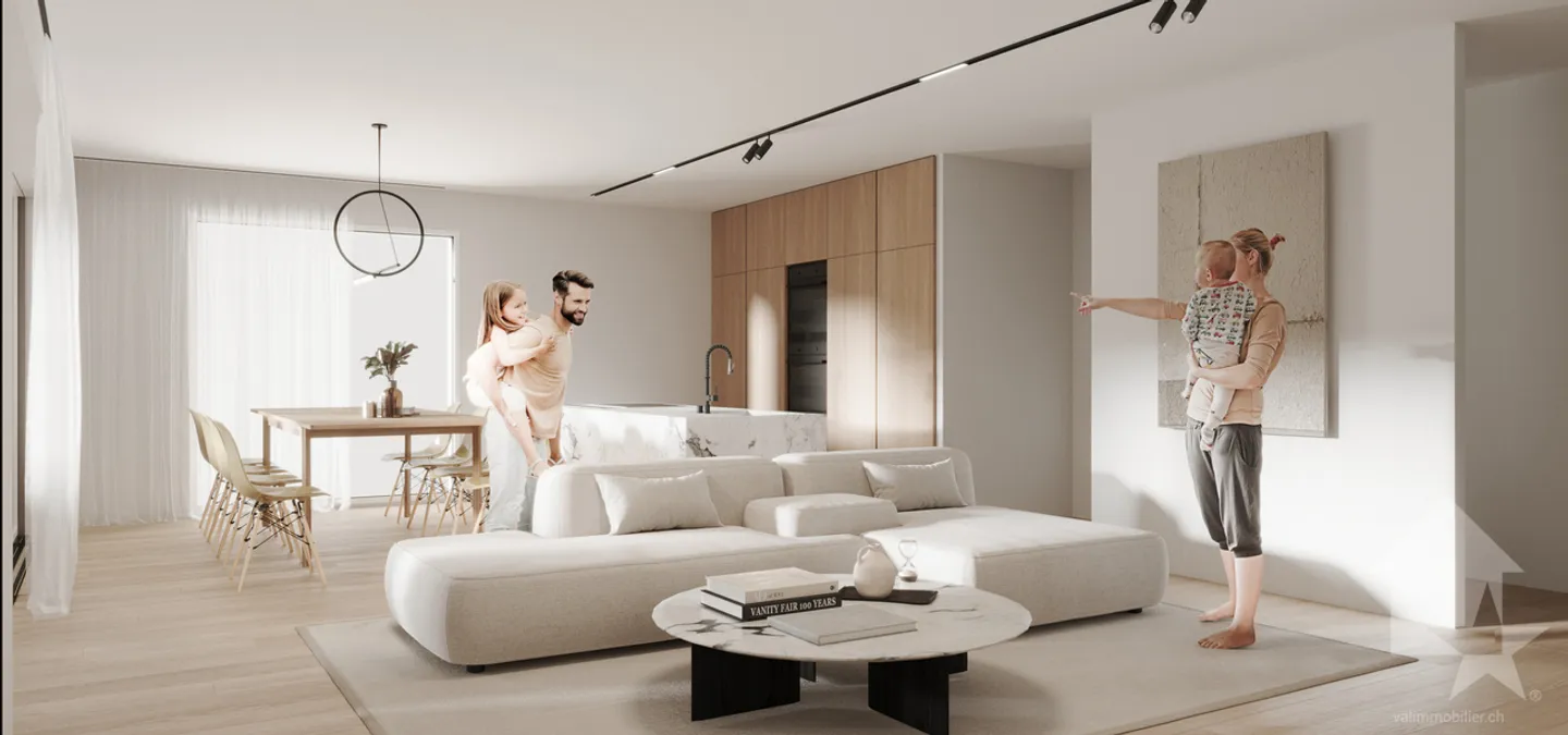 Appartamento 2,5 locali affascinante - Foto 4 di 7