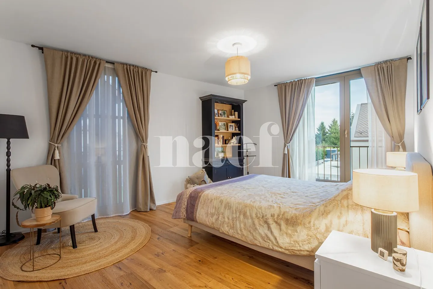 Bell'appartamento di 3,5 locali al 1° piano con balcone in vendita a Gletterens - Foto 4 di 7