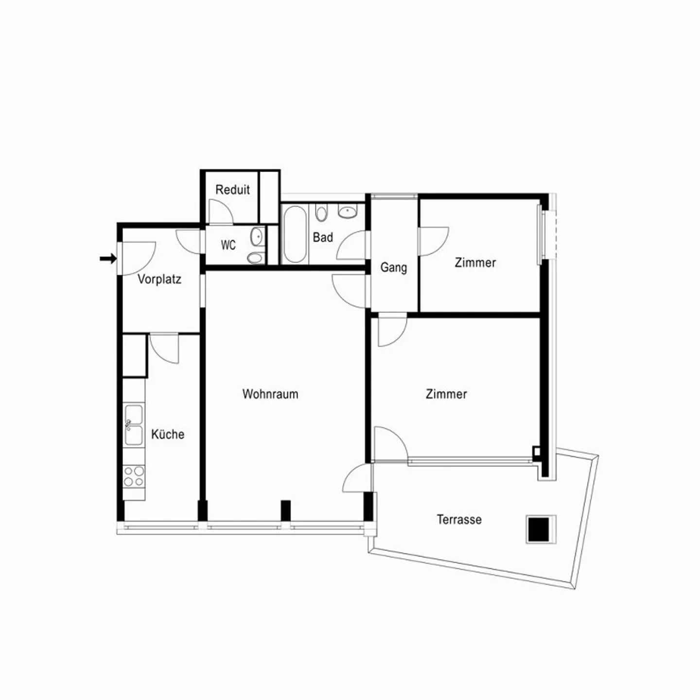 Charmante Wohnung mit Rheinblick - Foto 12 von 12