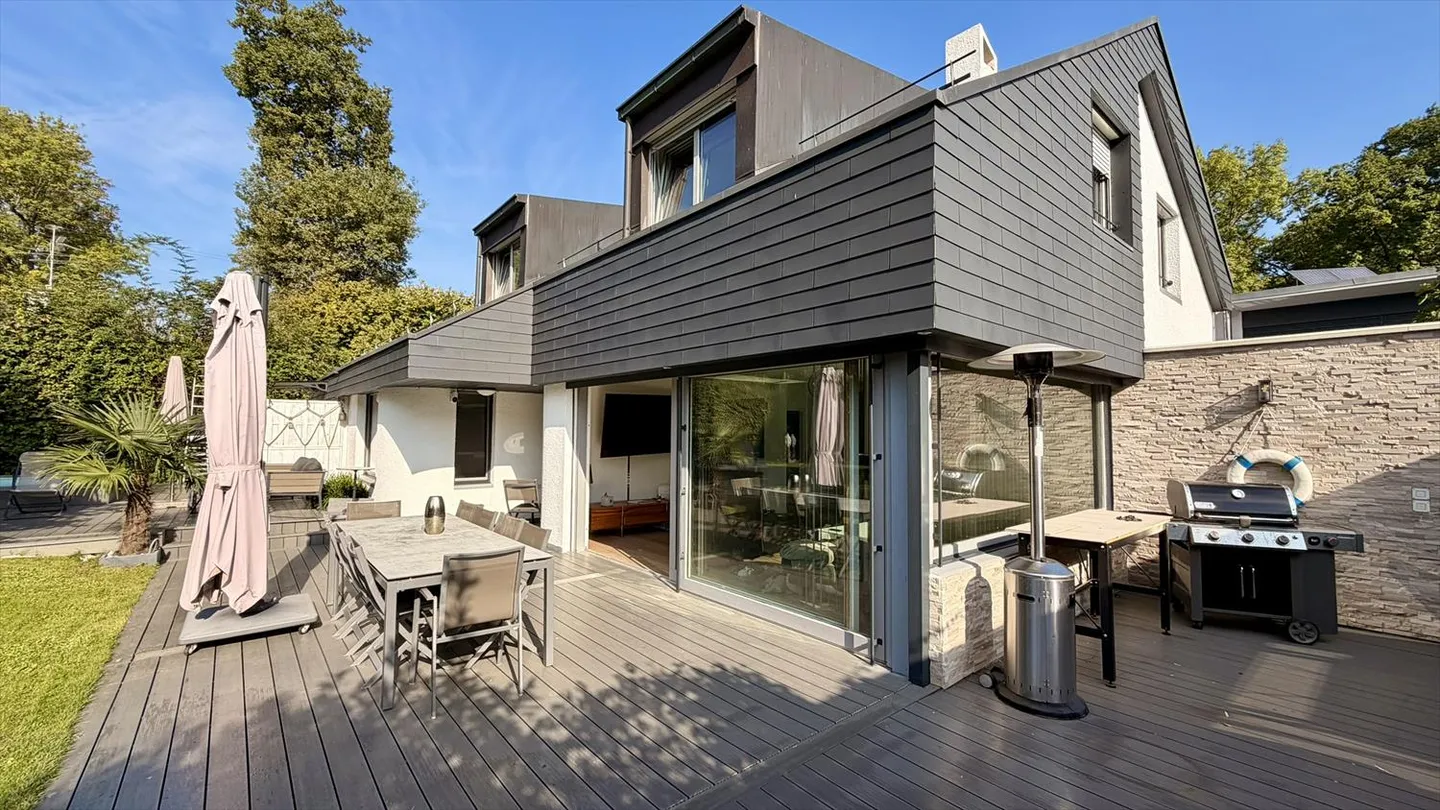 Magnifique villa individuelle avec 9 chambres et studio indépendant à Corsier GE - Photo 4 sur 19