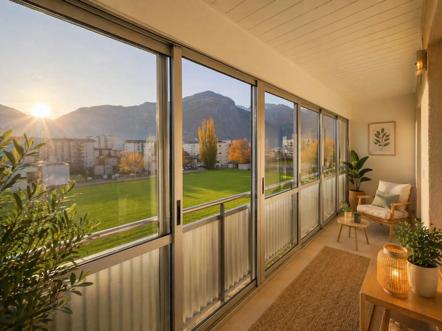 Bellissimo appartamento 3.5 con vista libera a sud-ovest - Foto 5 di 14