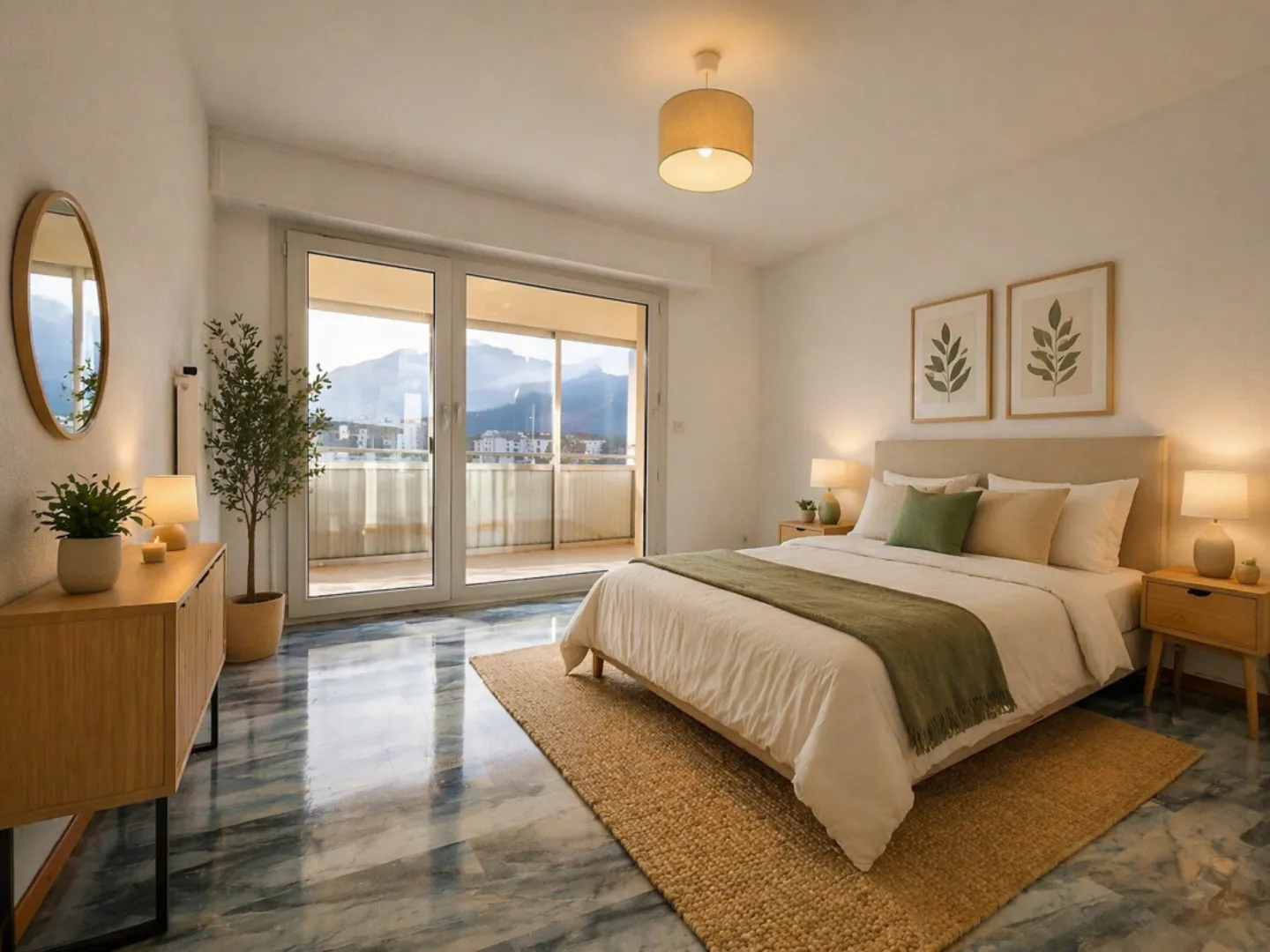 Bellissimo appartamento 3.5 con vista libera a sud-ovest - Foto 3 di 14