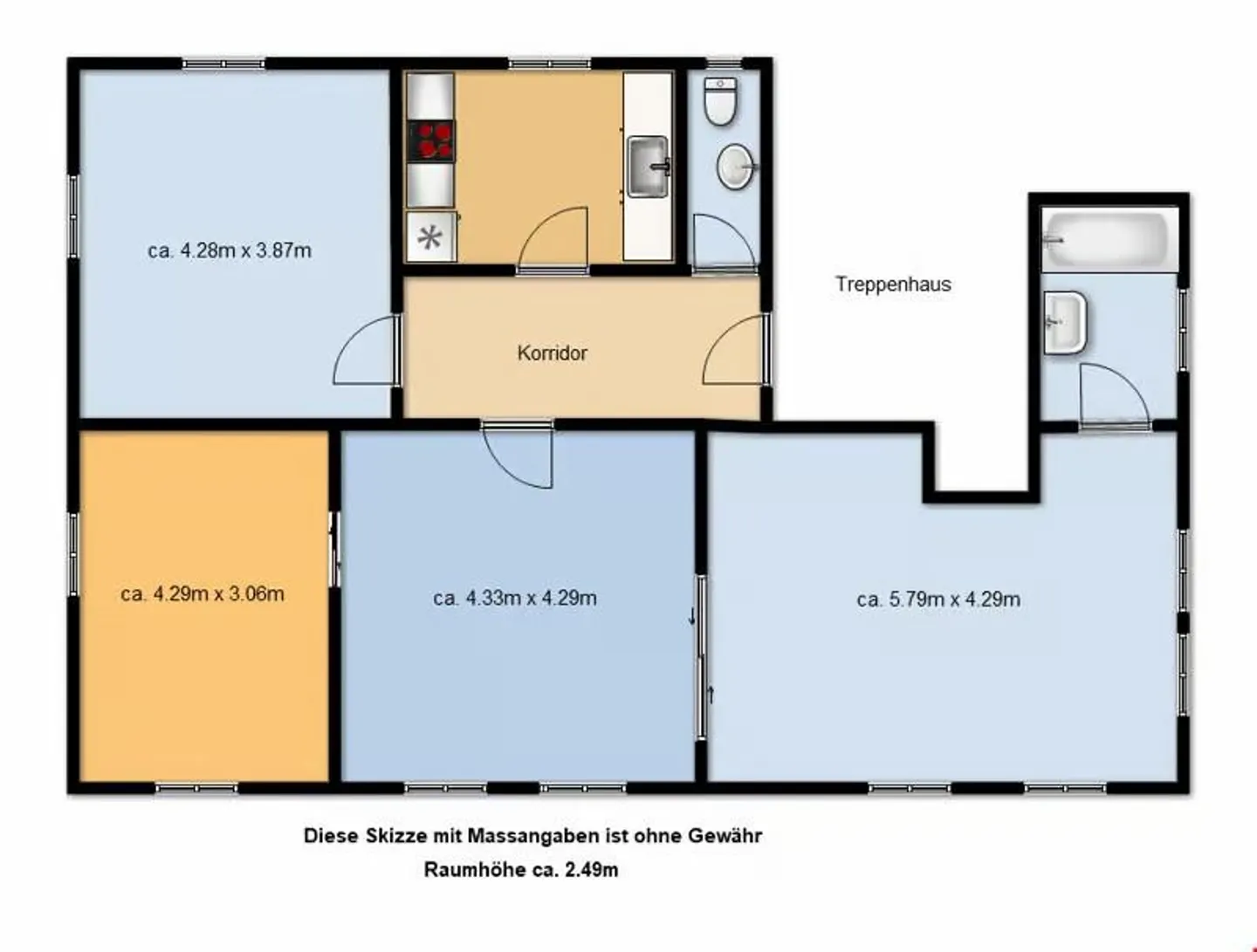 Very nice apartment almost in the center in a quiet location - Photo 10 of 10