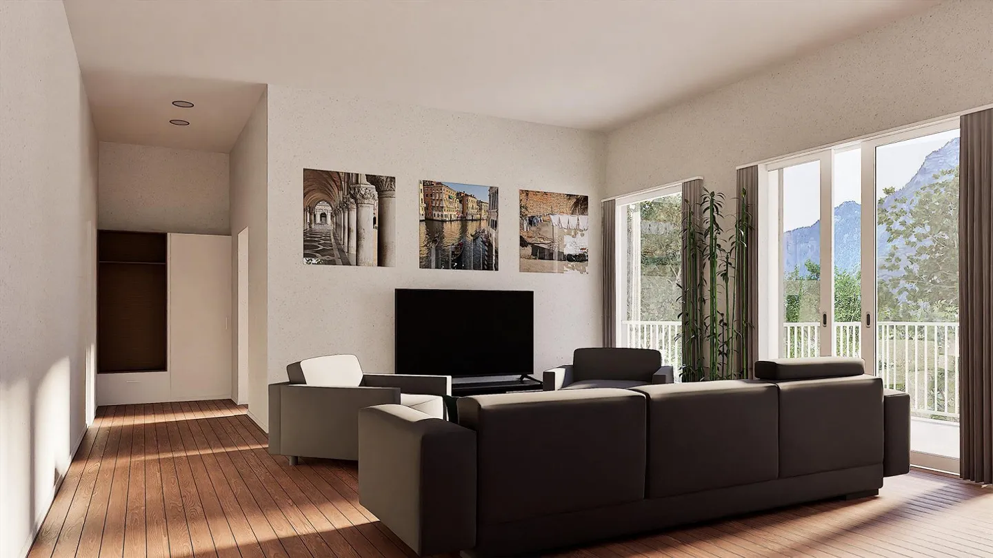 Elegante appartamento di 2,5 stanze con balcone - Foto 1 di 7