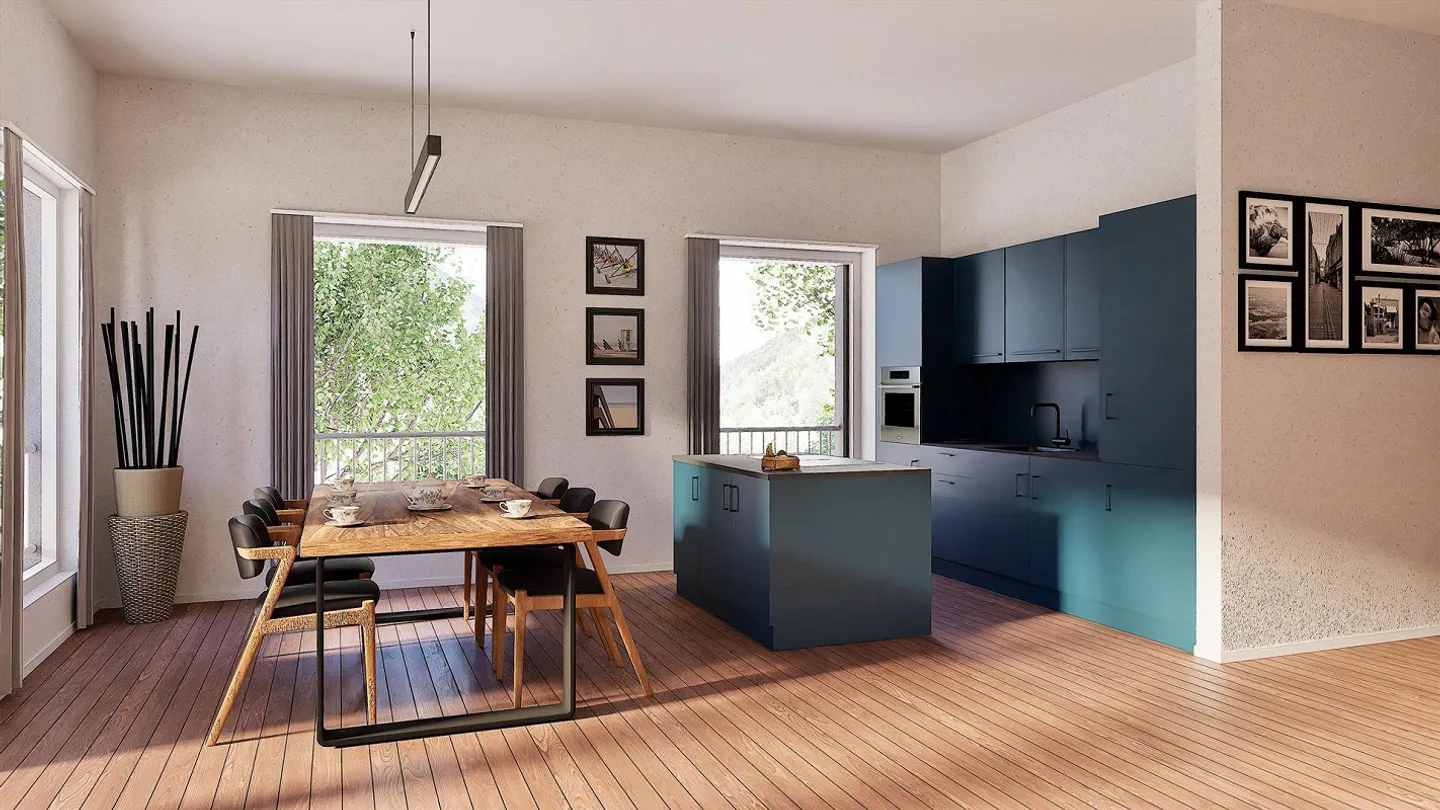 Elegante appartamento di 2,5 stanze con balcone - Foto 2 di 7