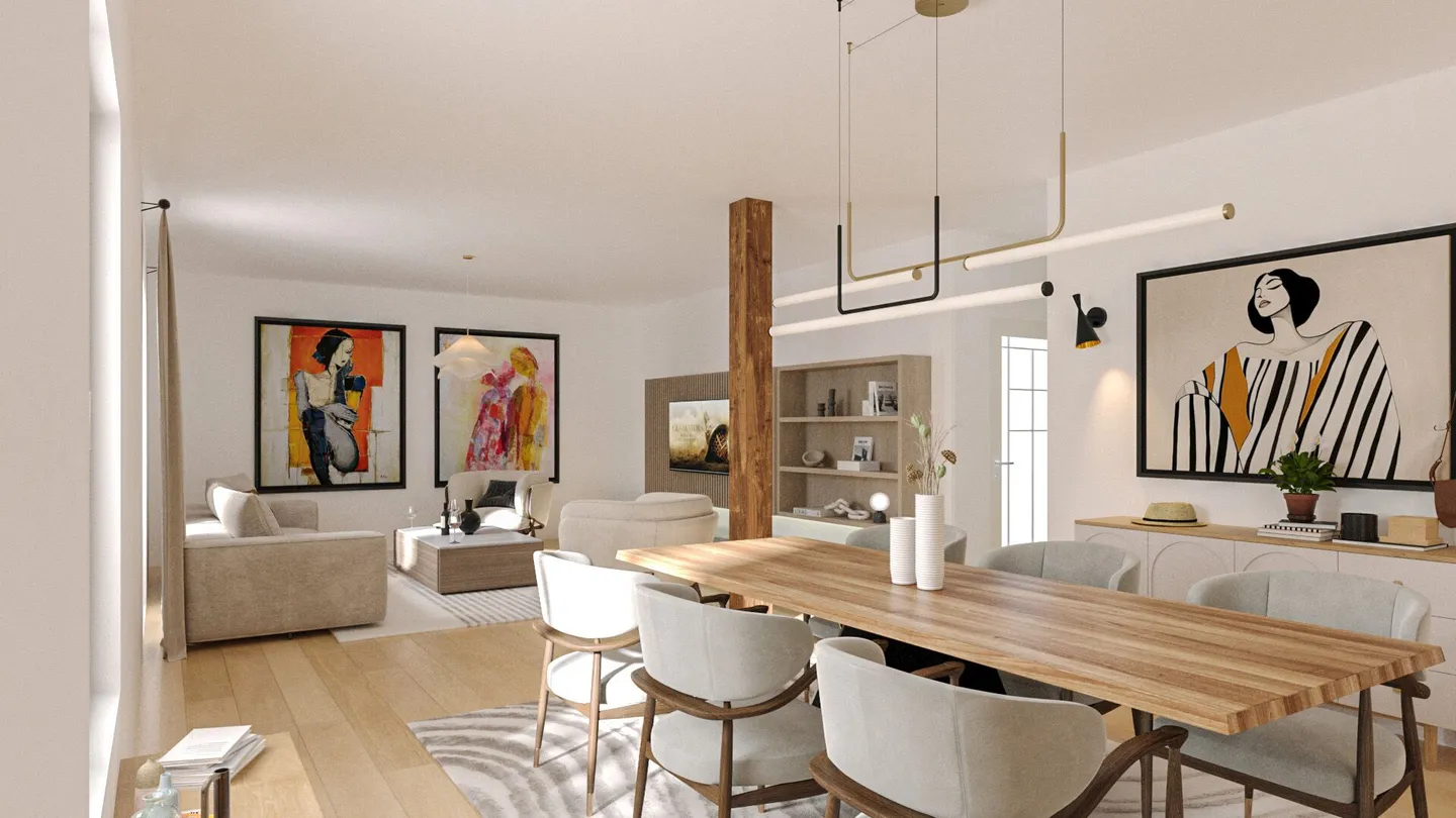 Sublimes neues Appartement in Morens - Foto 3 von 11