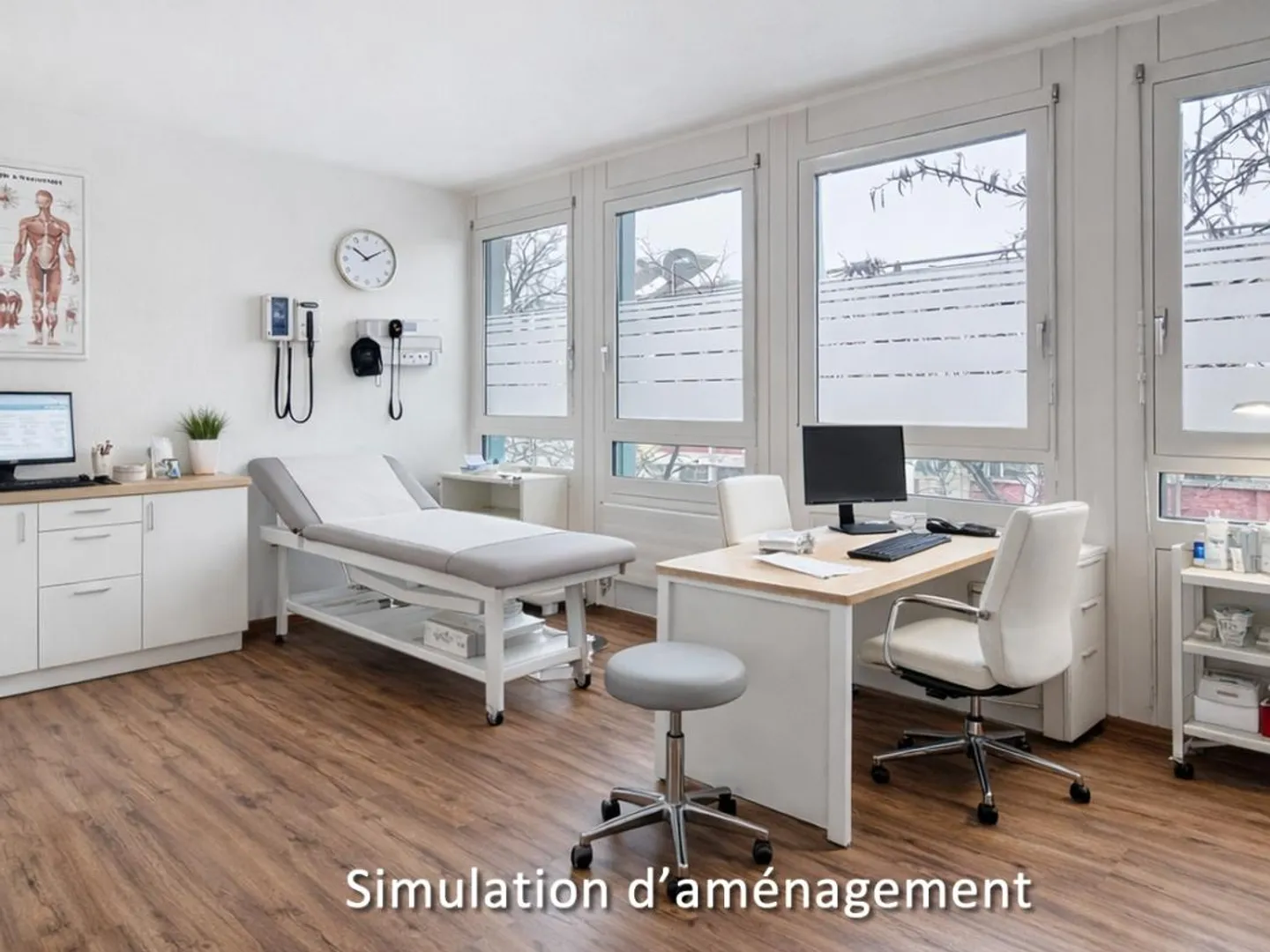 Sion – 3.5 Room Office / Cabinet in the City Center, Near Place du Midi - Photo 2 of 16