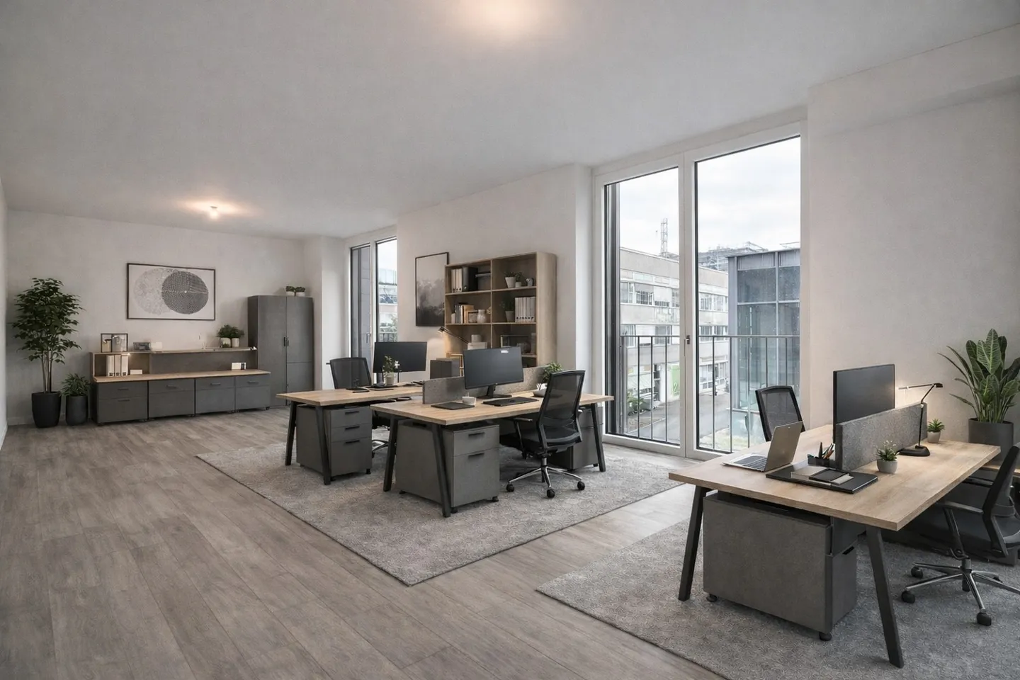 Moderne Büroflächen im Öko-Viertel - Foto 1 von 11