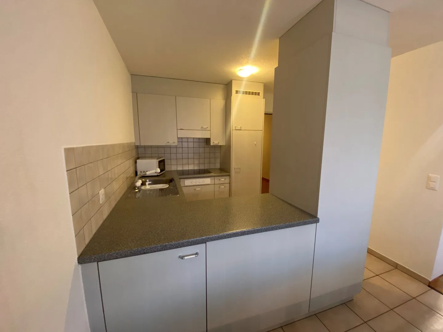 Appartamento familiare di 4 1/2 stanze al piano terra in una posizione tranquilla in una casa di 6 famiglie - Foto 4 di 12
