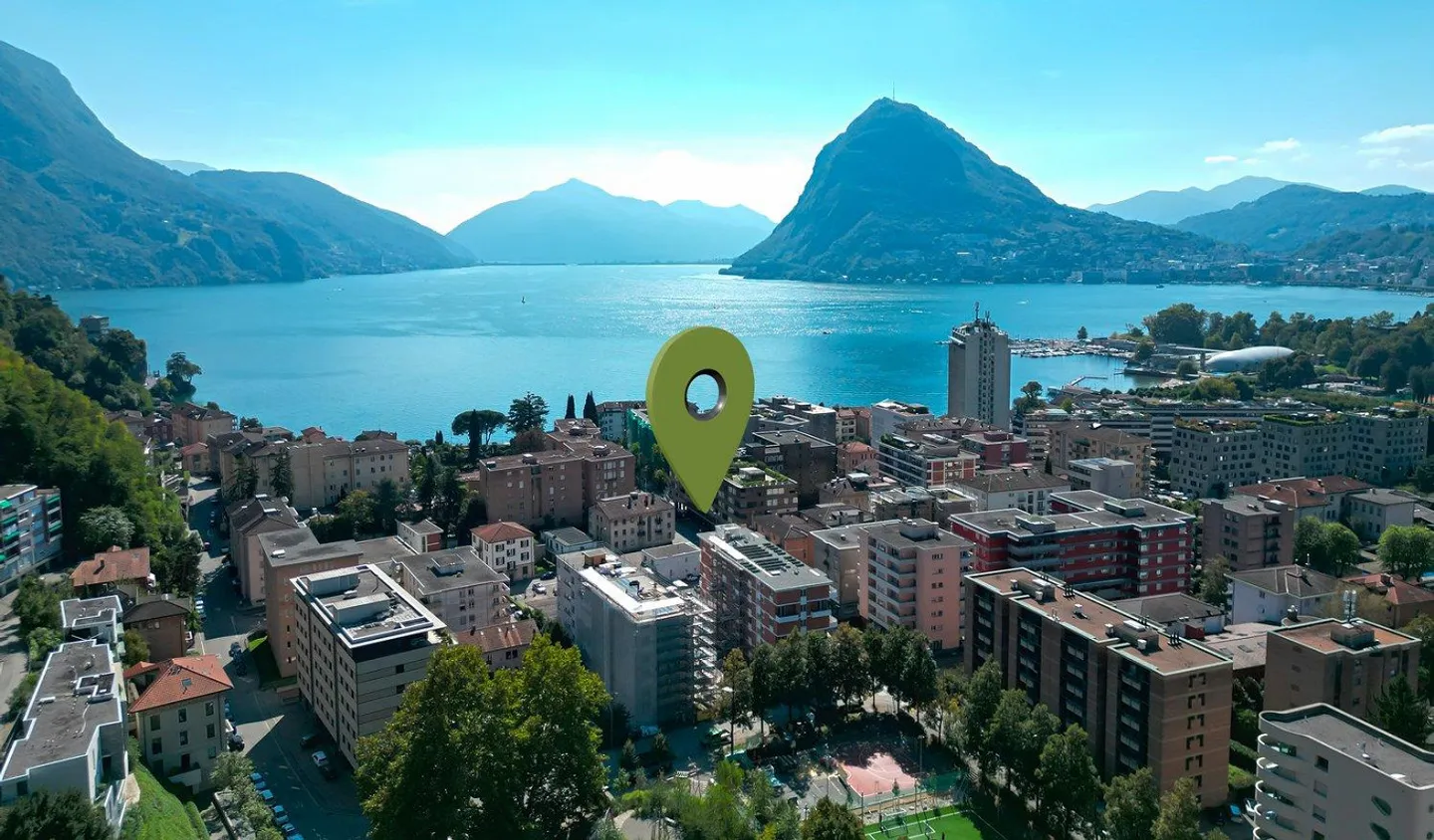 Entre lac et colline : votre 3,5 pièces à Cassarate - Photo 5 sur 6