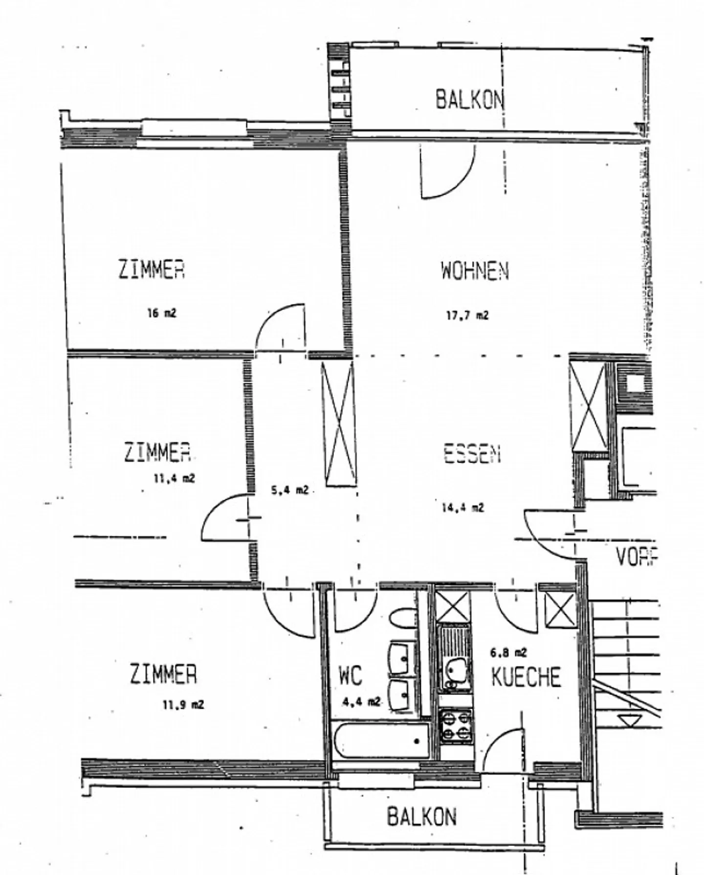 4.5-Zimmerwohnung am Bahnhof Langenthal - Foto 7 von 7
