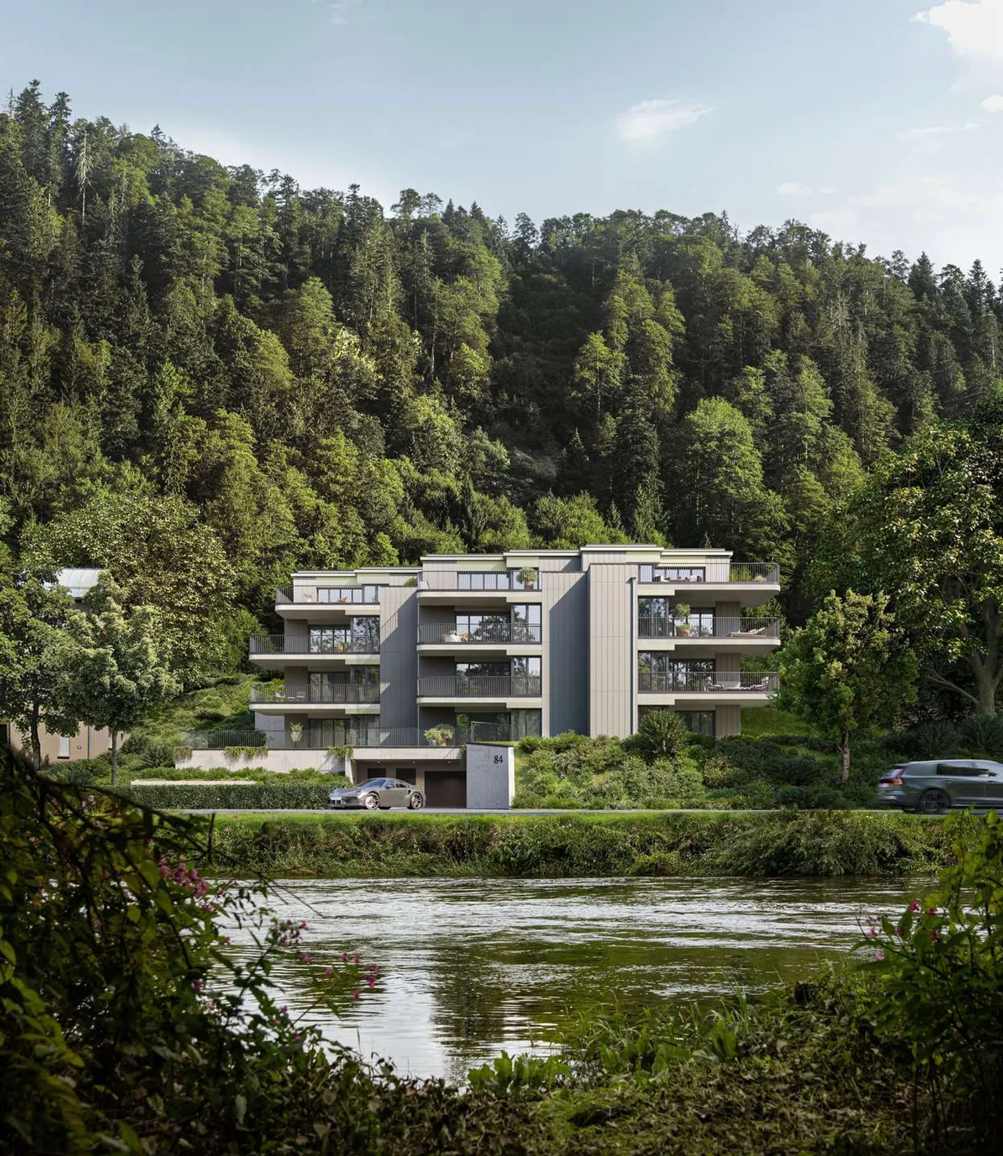 Condominium près de la ville, entouré par la nature - Photo 1 sur 6