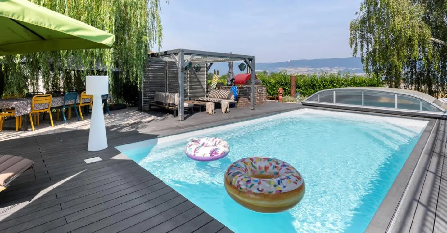Estavayer-le-Lac, in vendita, villa indipendente moderna di 180 m2 - Foto 11 di 12