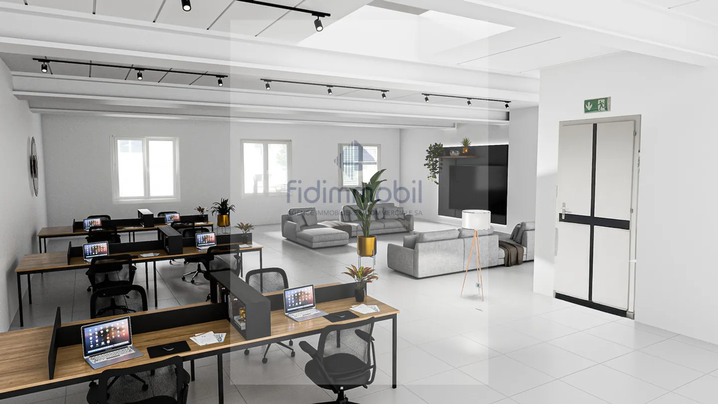 Spacious commercial premises in an ideal location in an industrial area - Photo 3 of 9