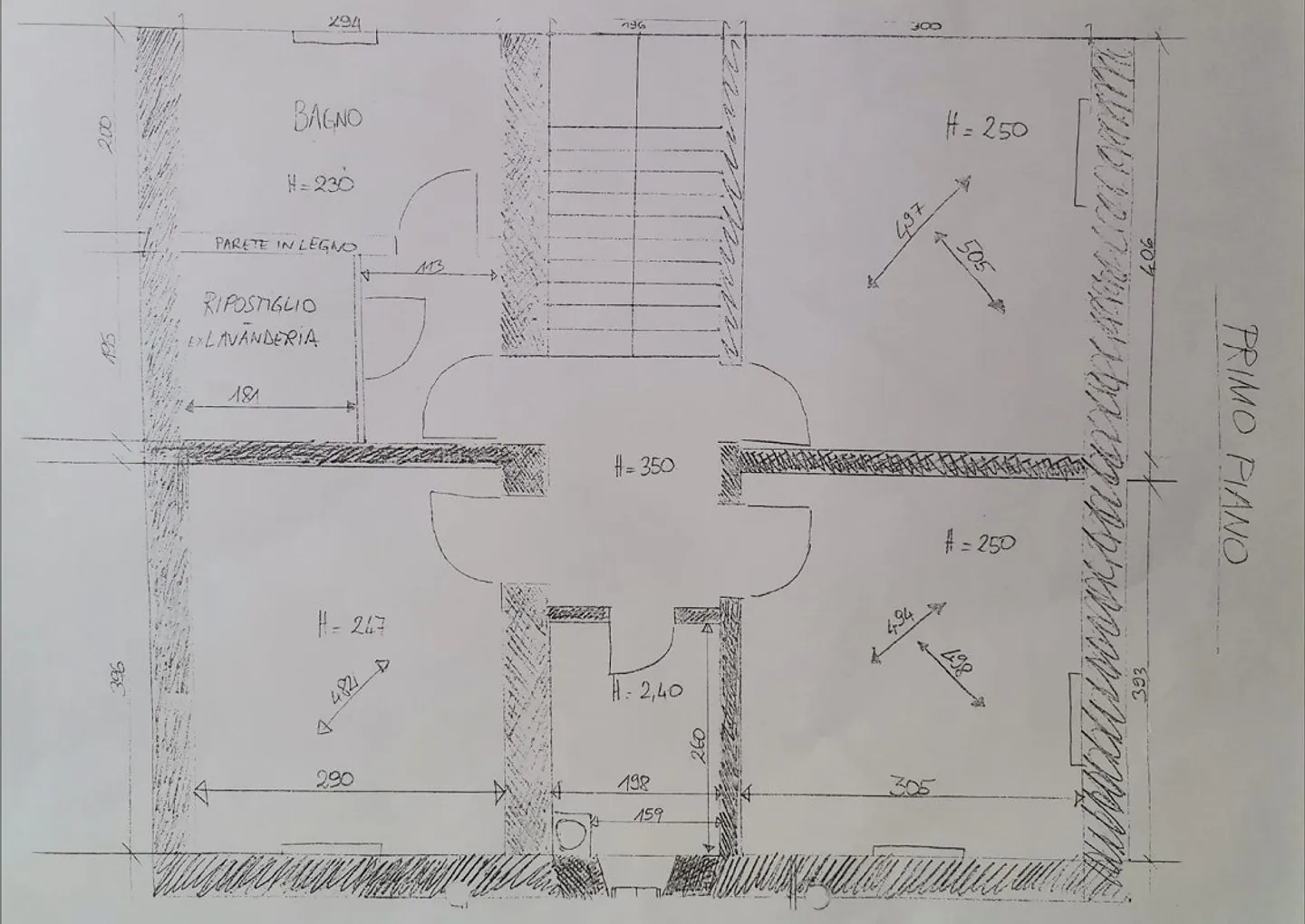 «Casa 4 livelli con giardino da ristrutturare / 4-geschossiges Dorfhaus mit Garten zum Ausbauen» - Foto 12 di 14