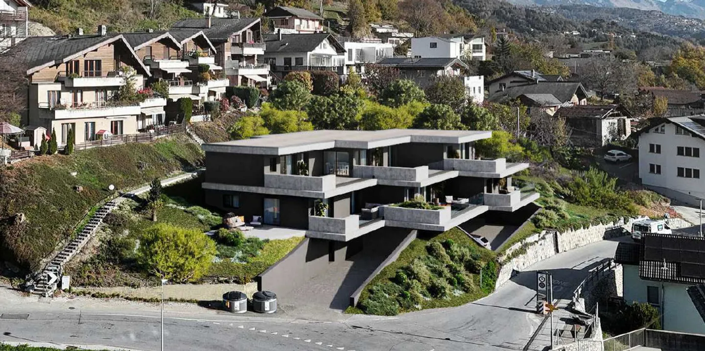 Nuovo attico di 4,5 stanze su piano con terrazza - Les Terrasses à Willy - Foto 2 di 6