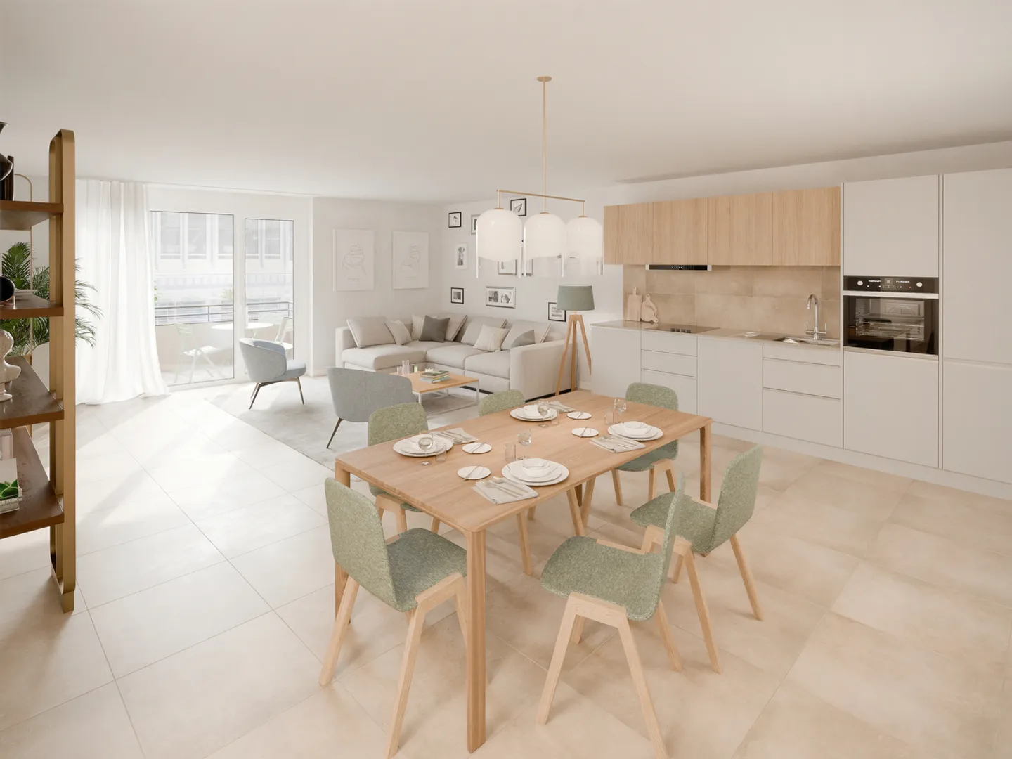 Last Offers - 3 Apartments with 3.5 Rooms at Affordable Rents - Photo 3 of 4