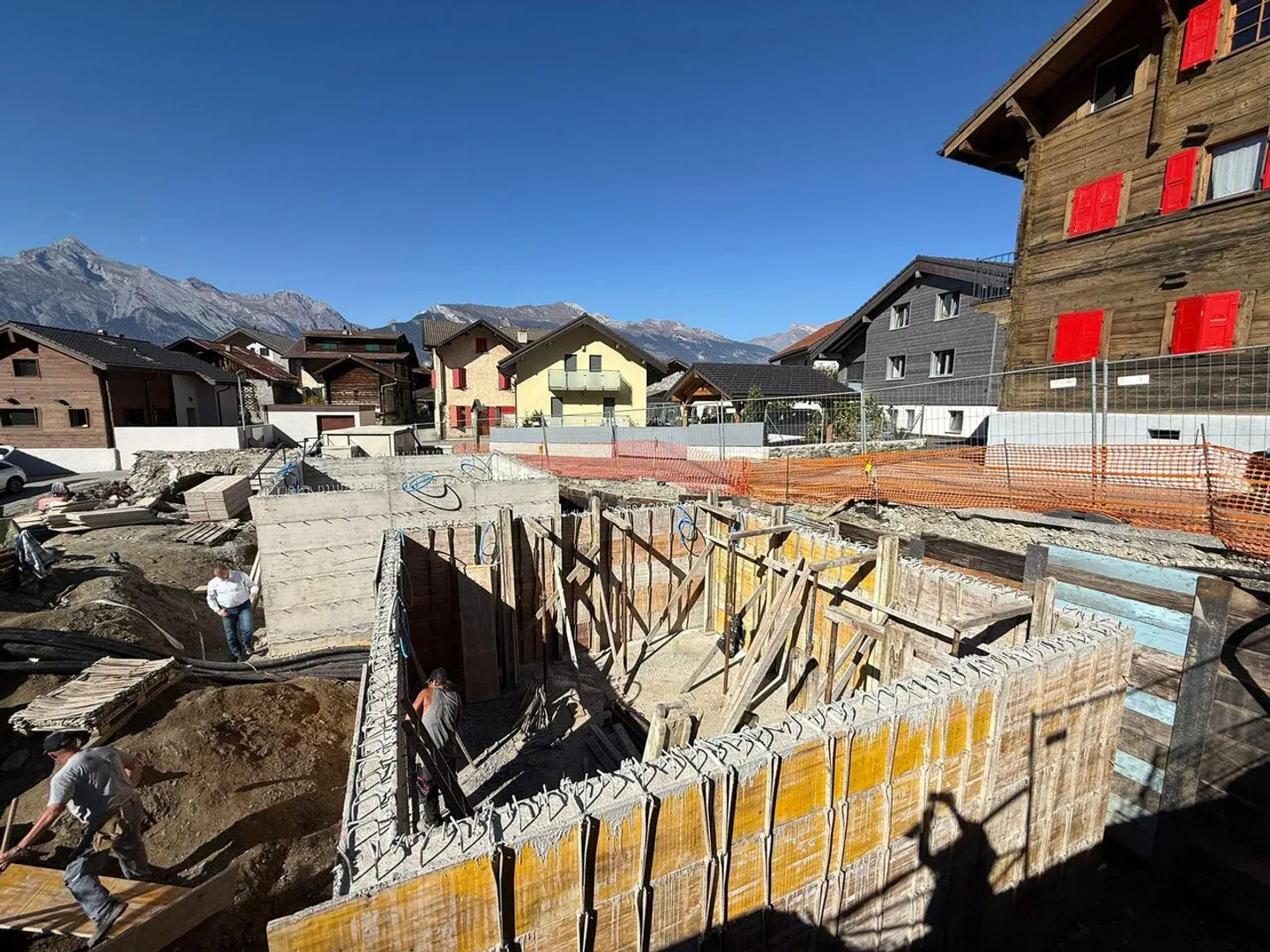 Villa im Bau 10 Minuten von Sion entfernt - Foto 5 von 6