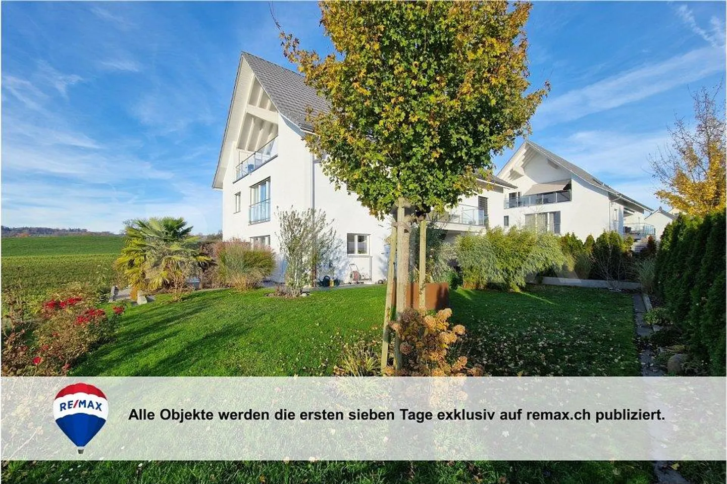 Appartement de jardin 4.5 pièces inhabituel avec vue panoramique et intimité - Photo 1 sur 13