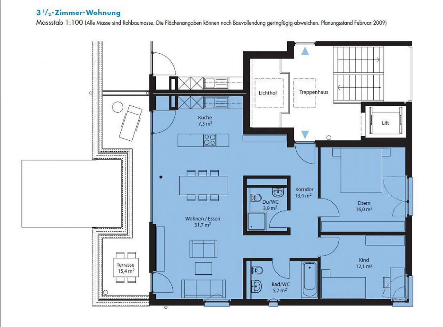 Moderne Wohnung in Kreuzlingen - Foto 9 von 9