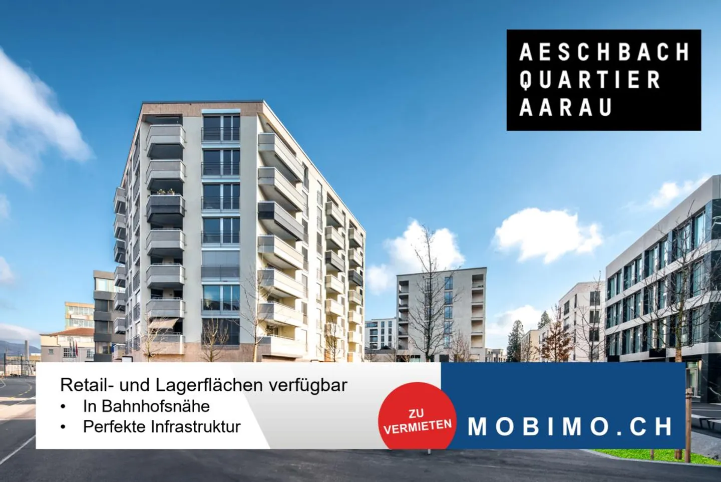 Aeschbachquartier - Lagerflächen in Bahnhofsnähe - Foto 1 von 3
