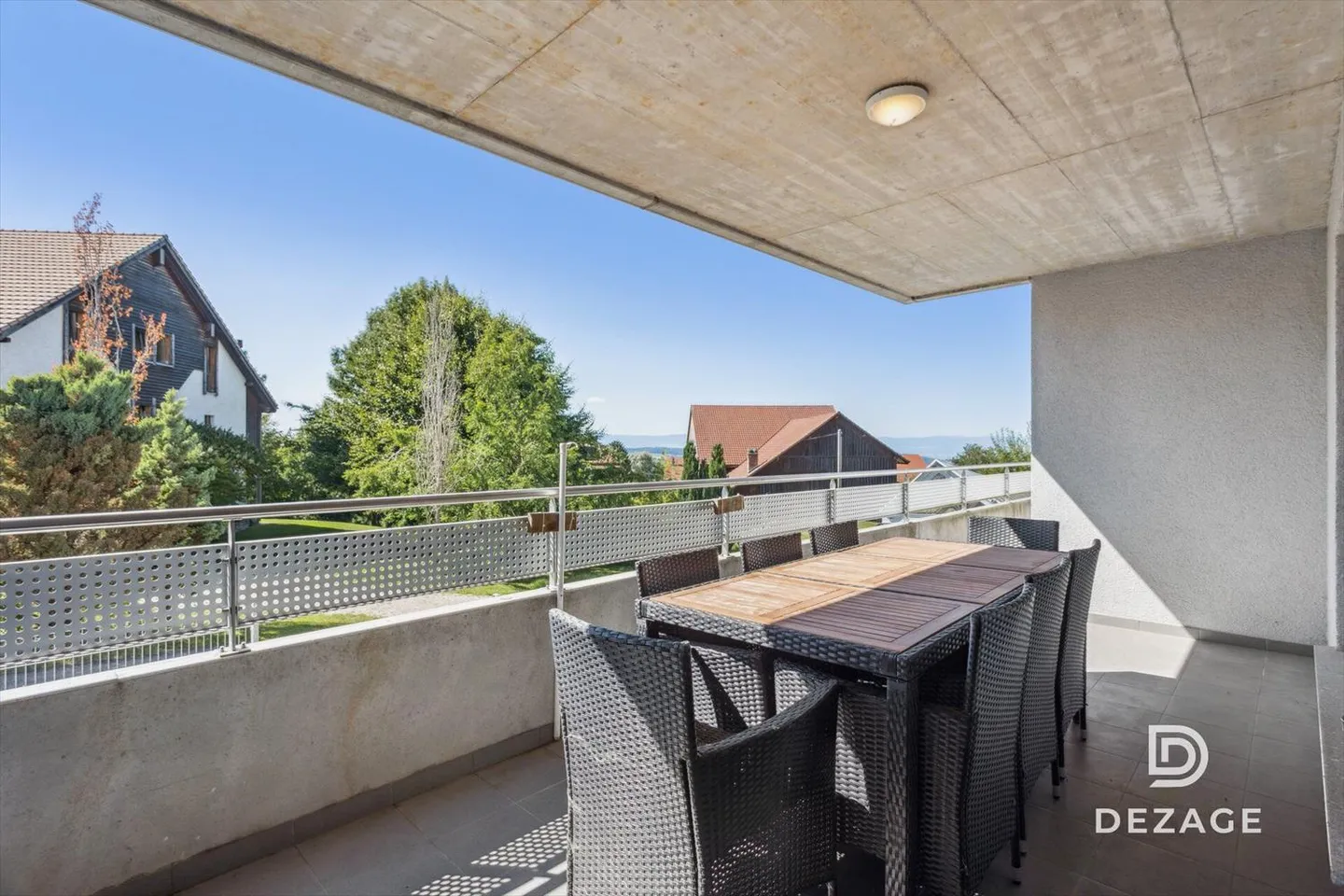 Large Family Apartment with Garden, 5 Minutes from Romont - Photo 1 of 13