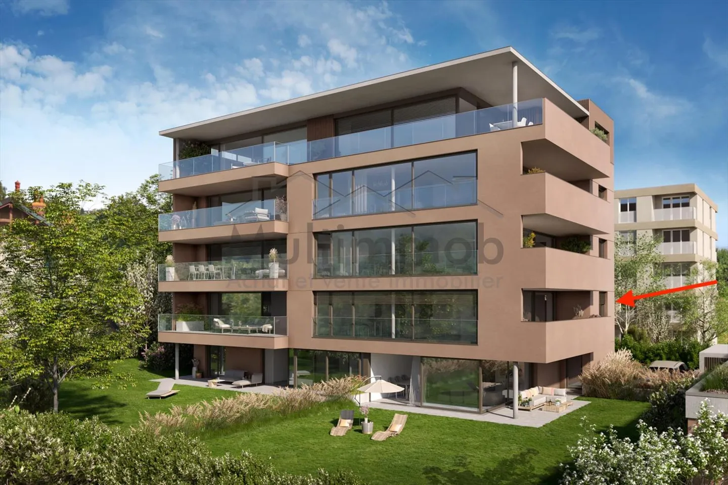 Appartement neuf de standing de trois chambres dans un cadre de vie privilégié à - Foto 1 di 6