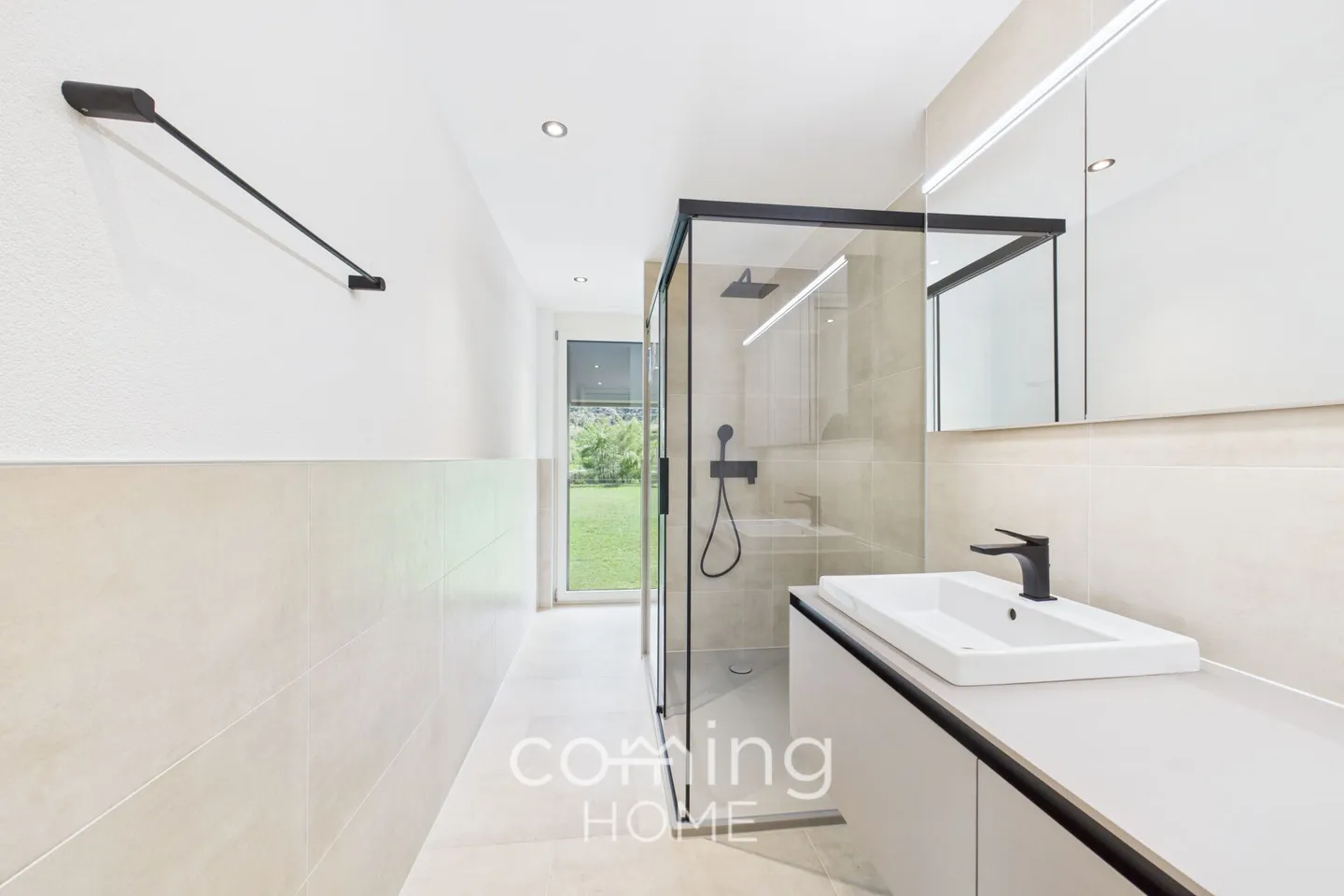 Helles Apartment mit Flair: 3,5-Zimmer-Wohnung in Brigerbad - Foto 7 von 9