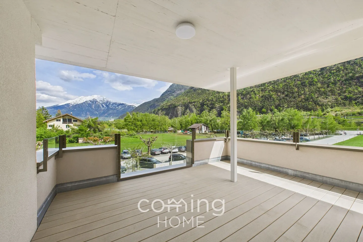 Helles Apartment mit Flair: 3,5-Zimmer-Wohnung in Brigerbad - Foto 3 von 9