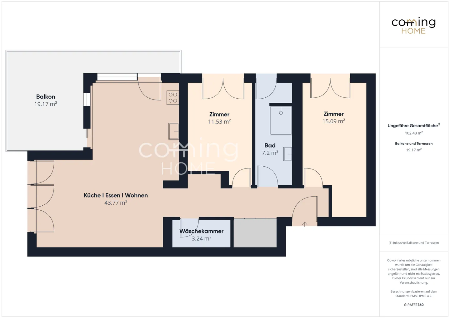 Trasferirsi e sentirsi bene: appartamento di 3,5 locali a Brigerbad con balcone, posto auto e opzione garage - Foto 10 di 10