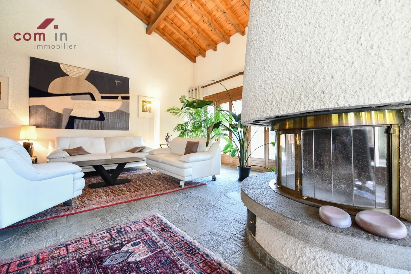 VETROZ, individual villa of 300 m2 on a 2000 m2 plot - CALM-VIEW! - Photo 5 of 26
