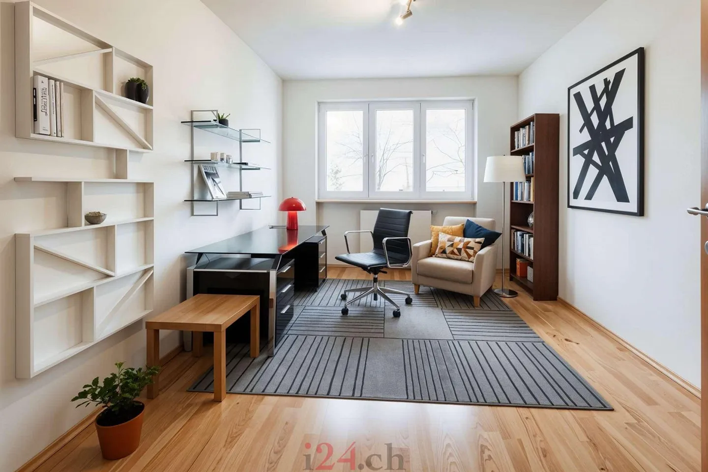 Lichtdurchflutete 4.5-Zi-Wohnung mit Seesicht und Alpenpanorama - Foto 8 von 12