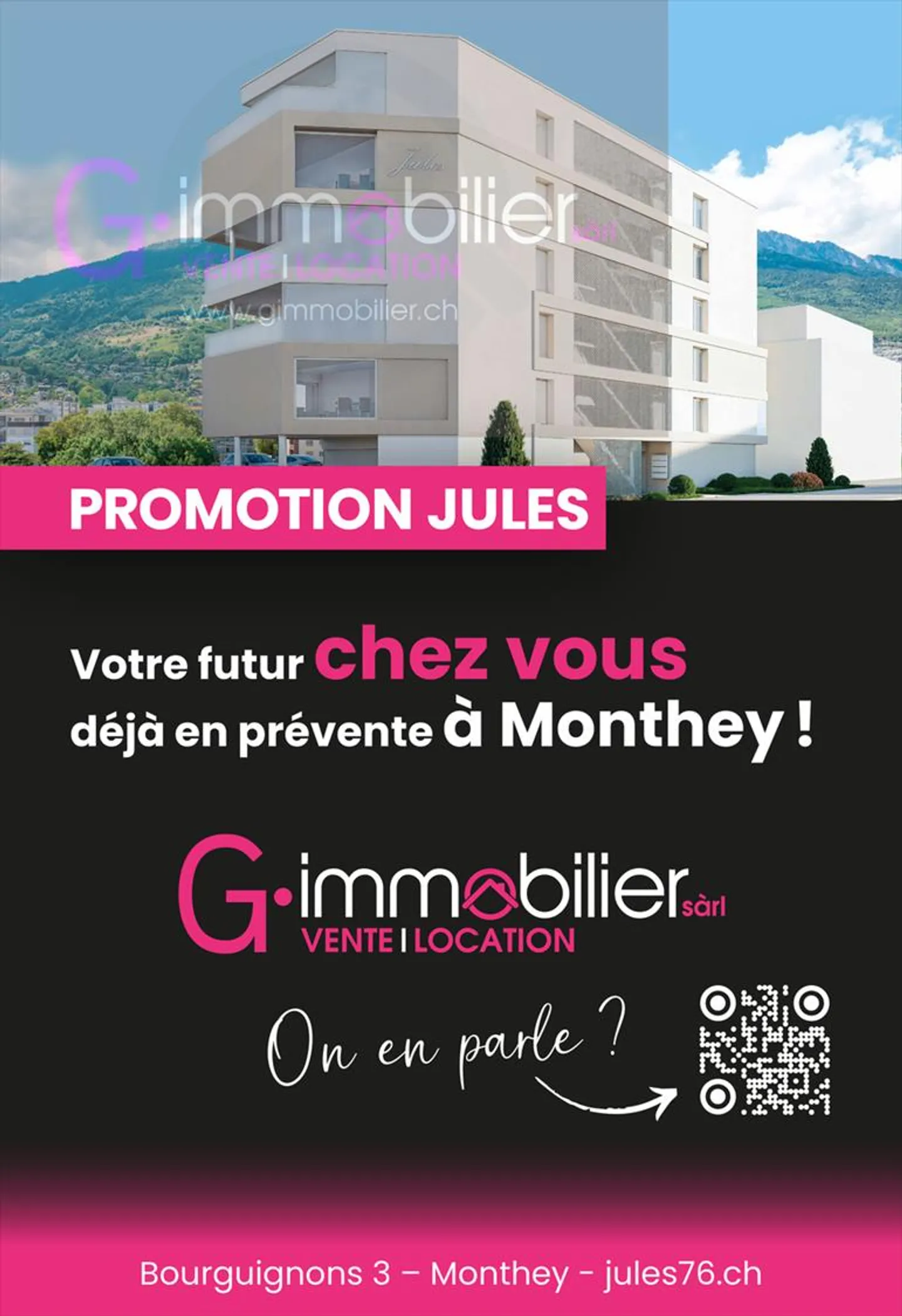 Appartamento luminoso di 3,5 stanze con 107m2 al 1° piano a Monthey - Foto 12 di 12