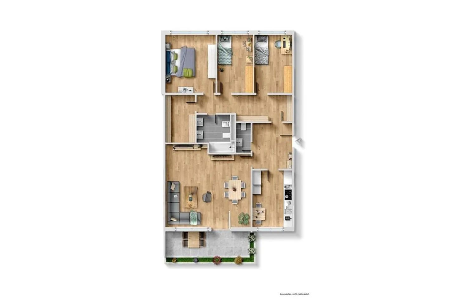 Appartement 4½ pièces - Photo 13 sur 13