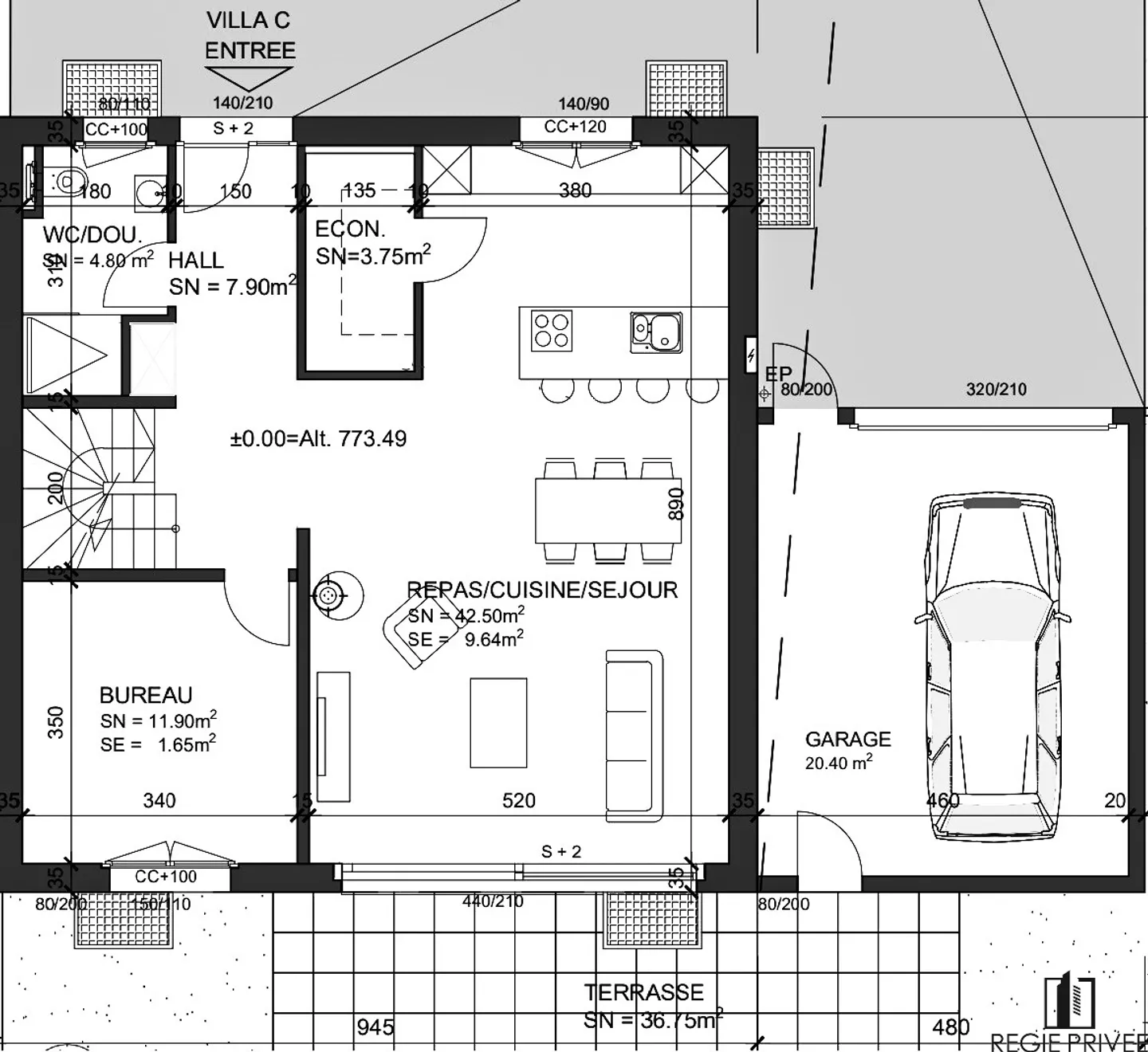 Villa generosa idealmente situata, parco e garage inclusi. Vendita s-plan - Foto 12 di 13
