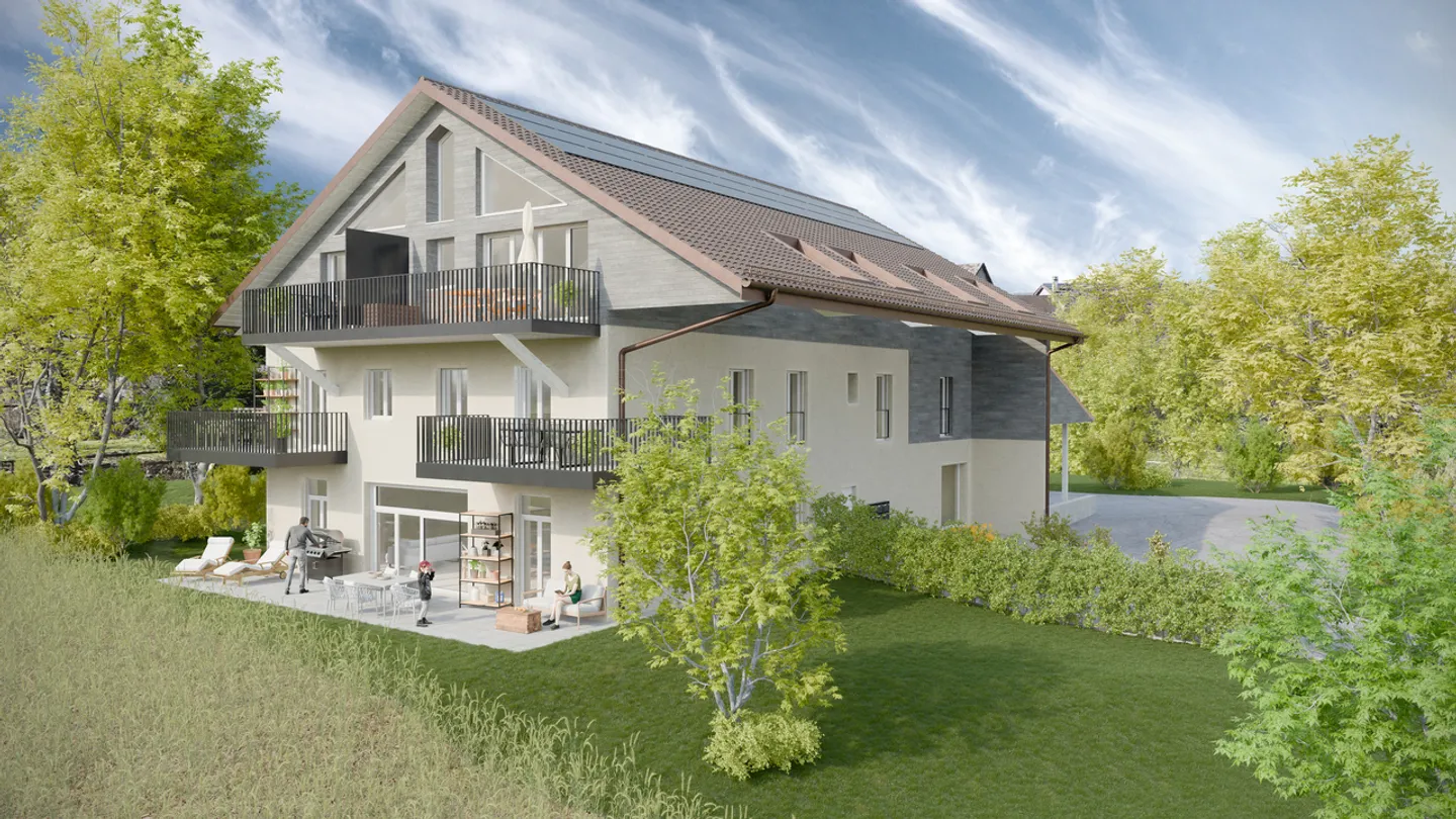 New: Light-filled penthouse with panoramic view - Photo 5 of 5