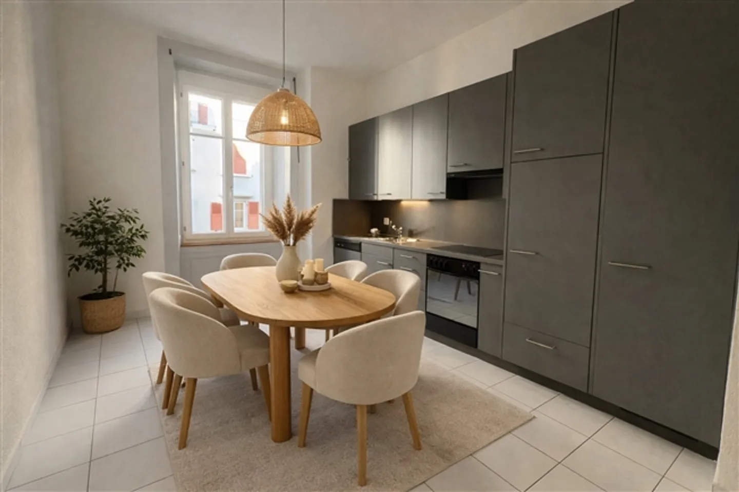 St-Imier, belle appartement de 3 pièces avec cuisine équipée - Photo 1 sur 7