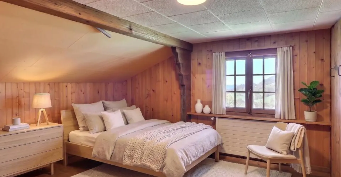 GELEGENHEIT ZUM GREIFEN - SCHÖNES 5,5-ZIMMER-CHALET MIT SCHÖNER AUSSICHT - Foto 13 von 13