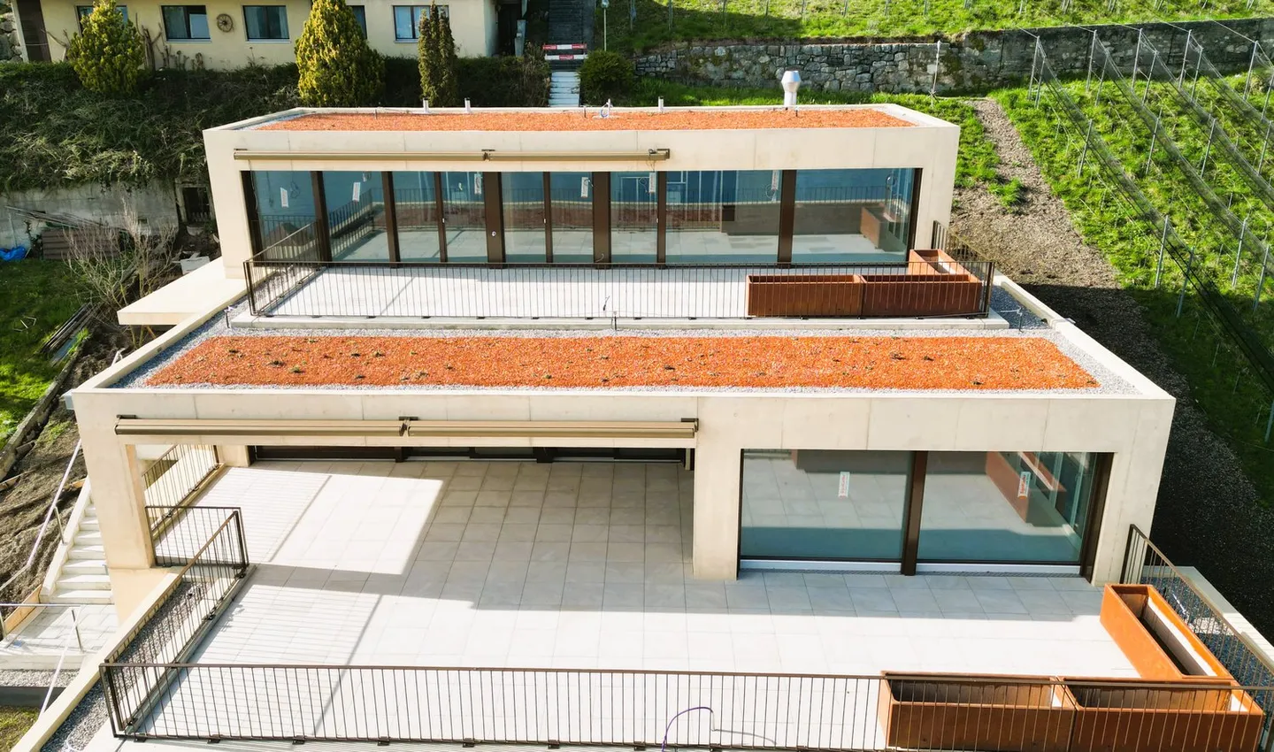 5.5-Room Luxury Duplex Terrace House with Lake and Alpine Views - Photo 1 of 10