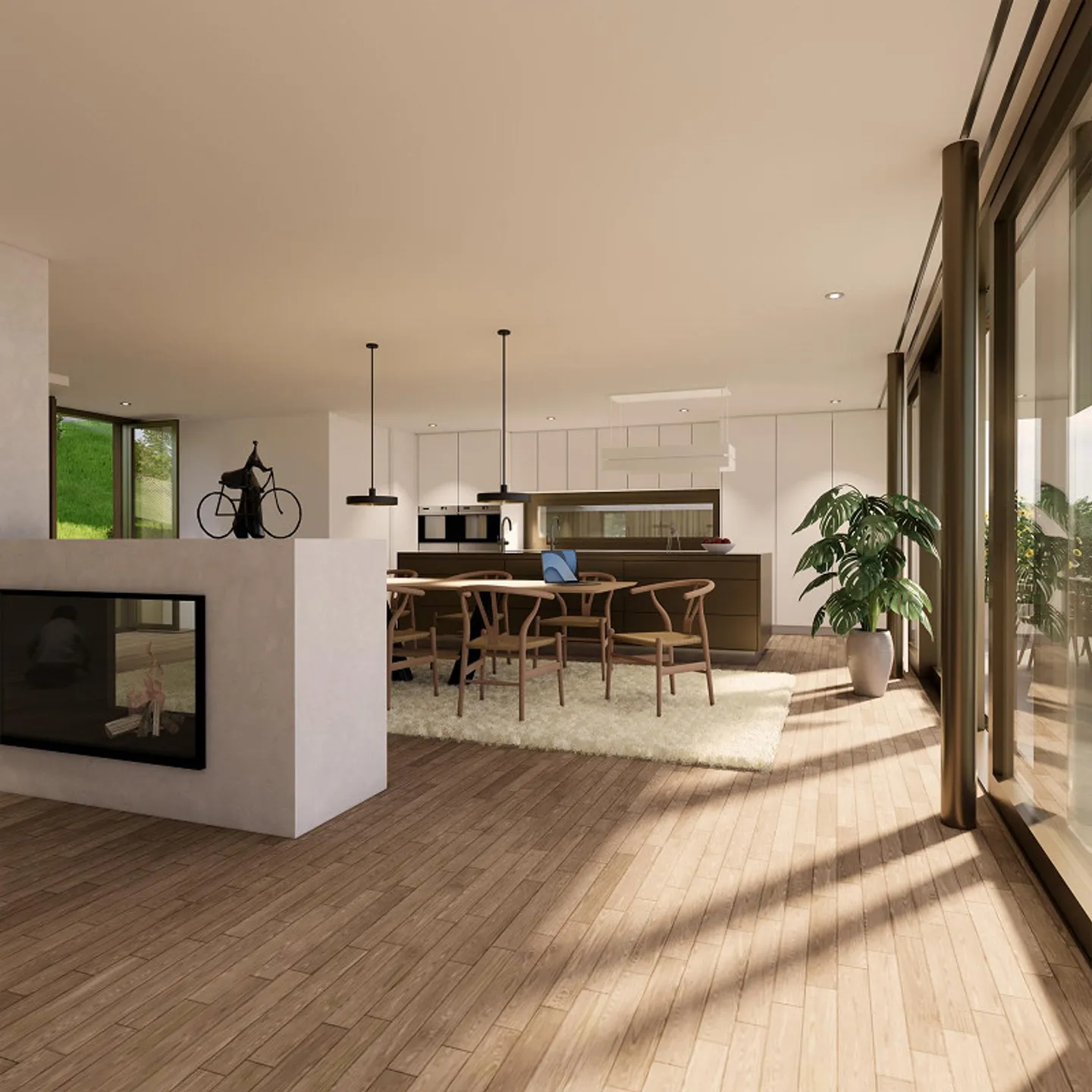 Exklusive 6.5-Zimmer-Villa am Südhang von Sissach - Foto 10 di 15