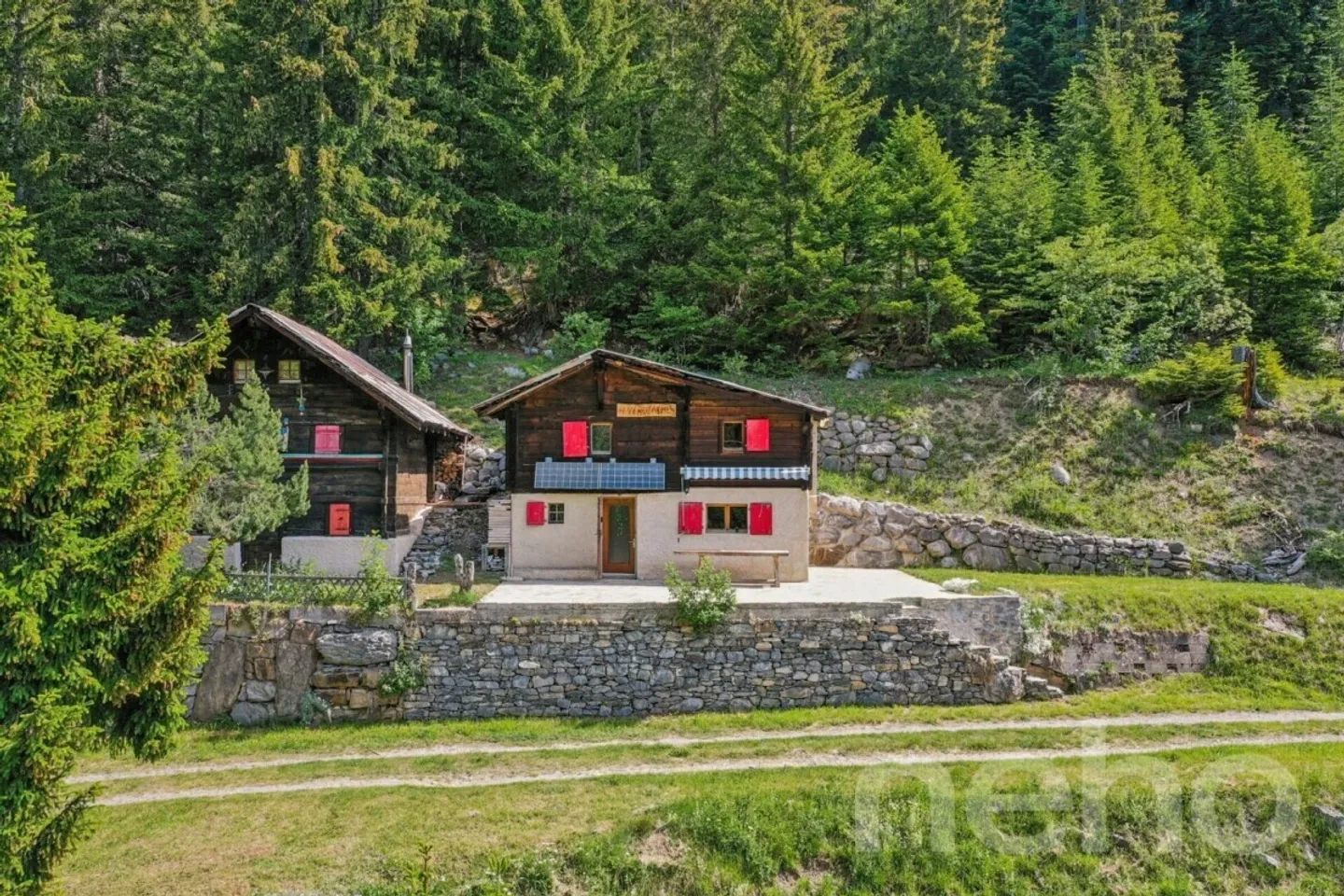 Mayen ristrutturato lungo un sentiero privato Savièse/Sanetsch facilmente accessibile - Foto 4 di 12