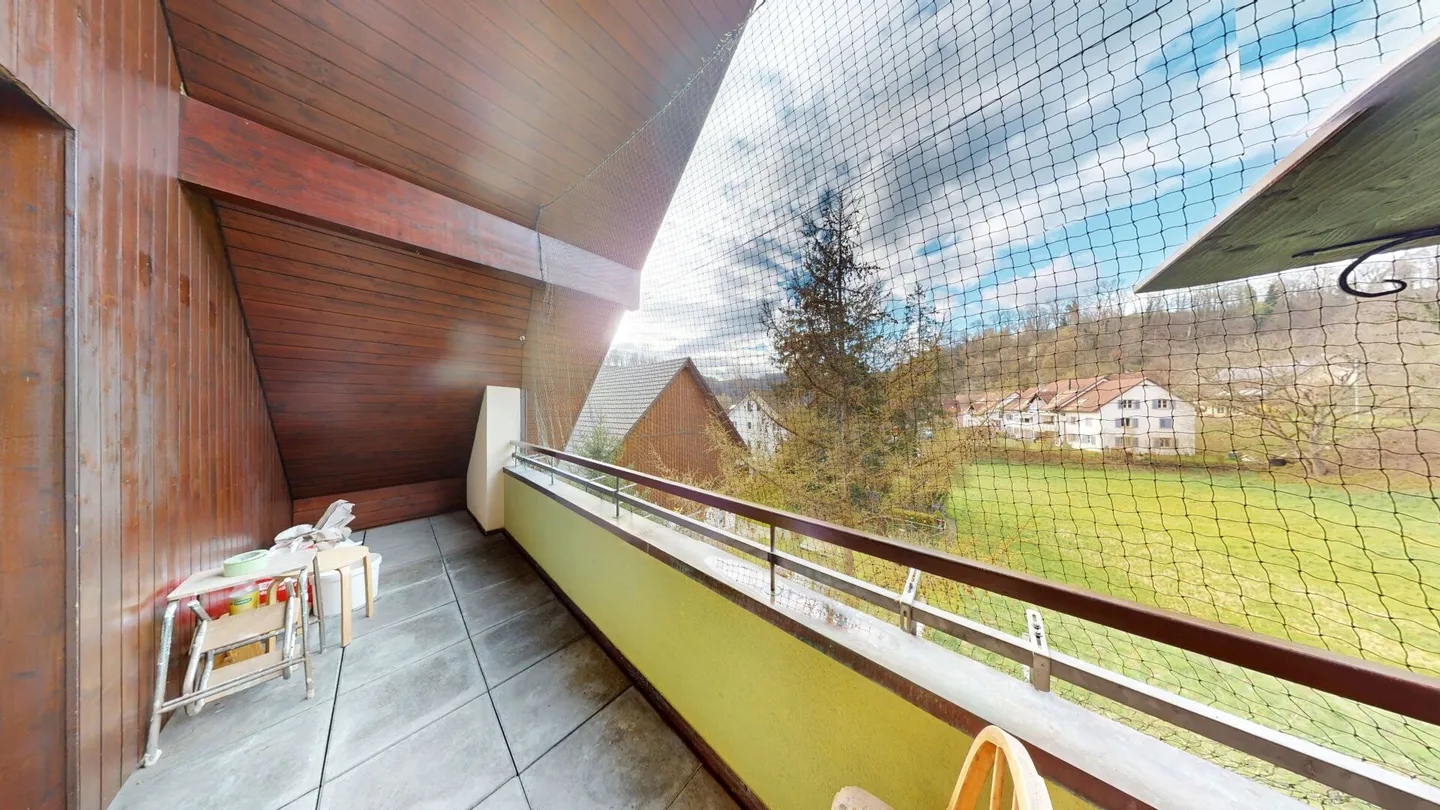 Maisonette de 3,5 pièces avec charme, balcon et place de parking souterrain - Photo 16 sur 16