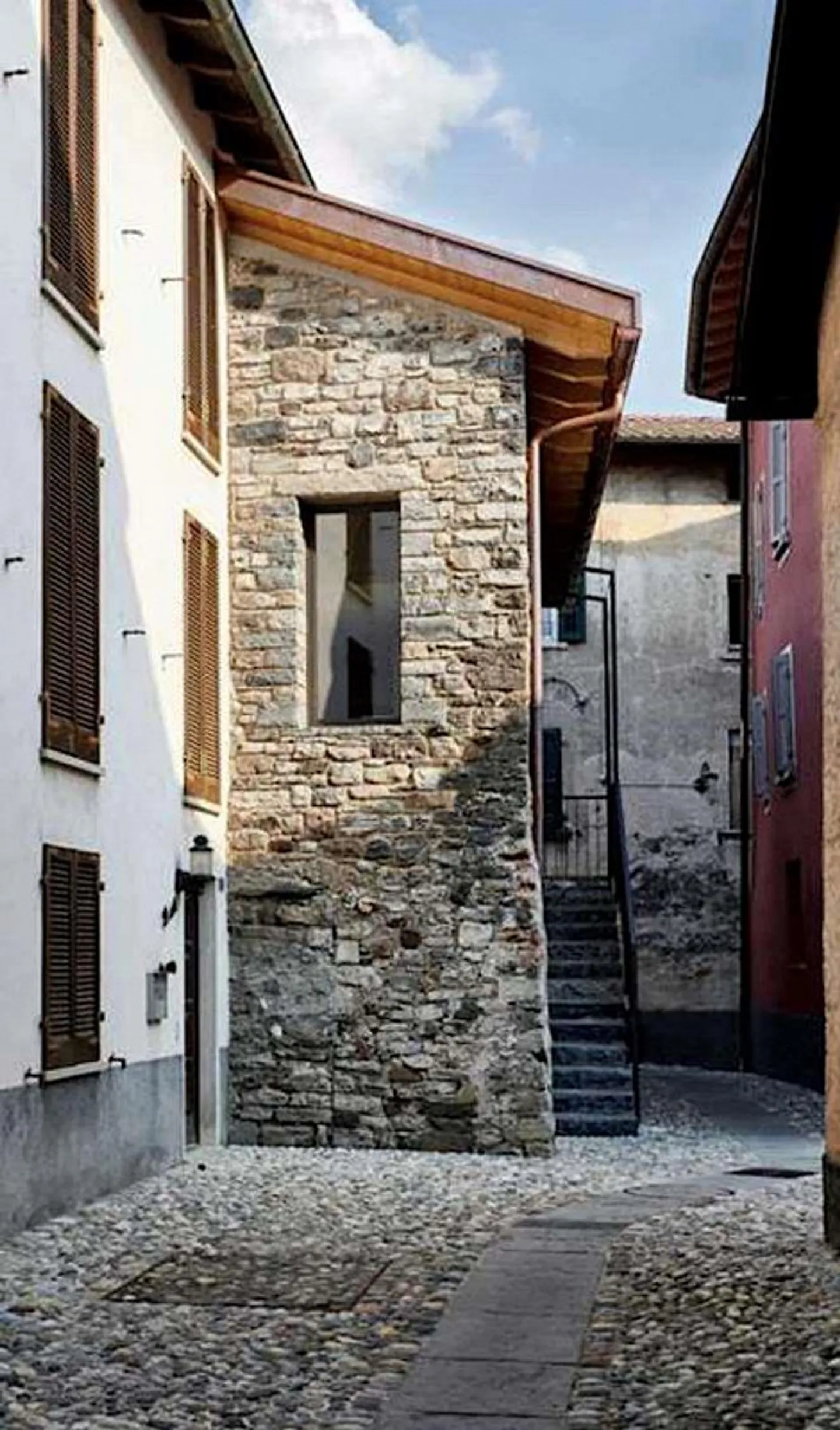 Casa di nucleo ristrutturata a Bissone - Foto 5 di 13