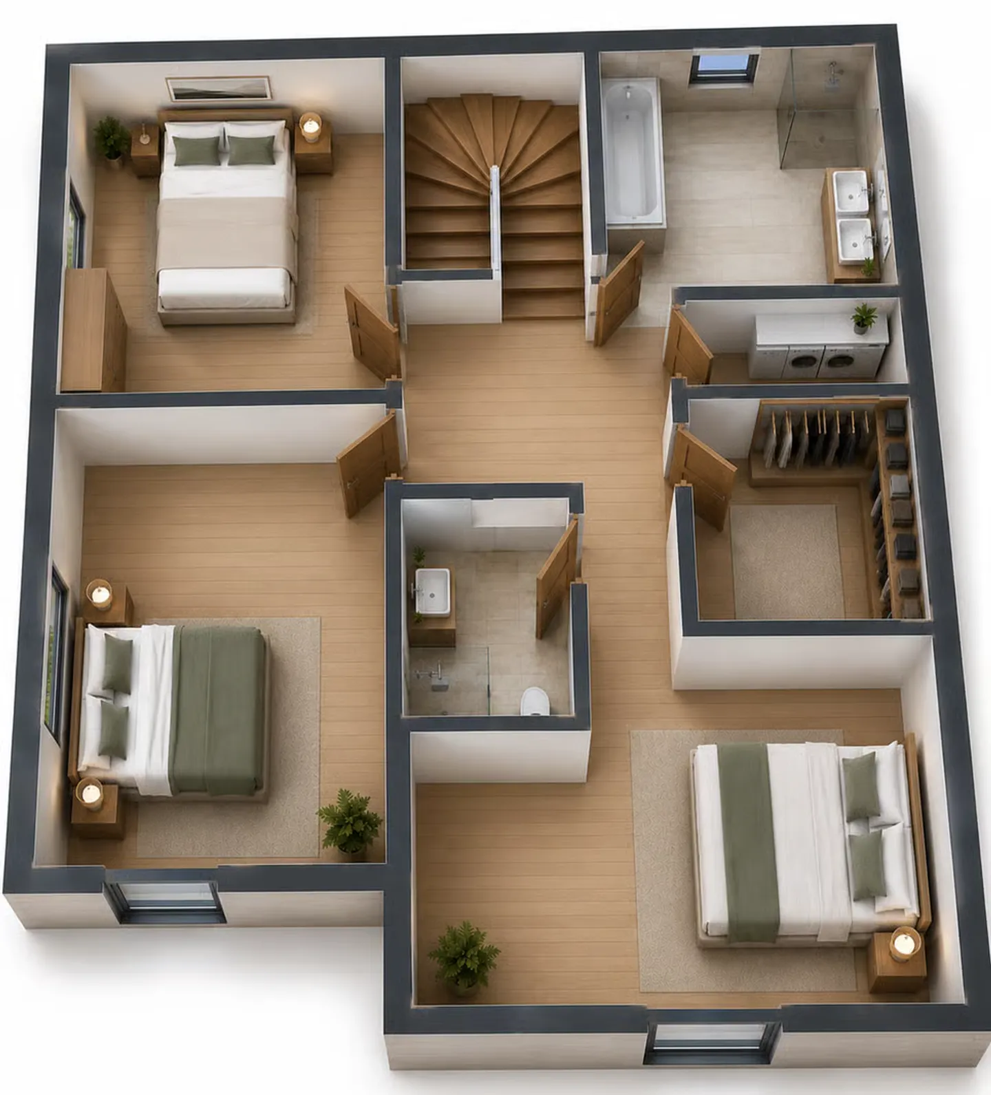 Magnifiche ville a schiera nuove di 5.5 stanze in vendita su progetto a Chénens - Foto 3 di 4