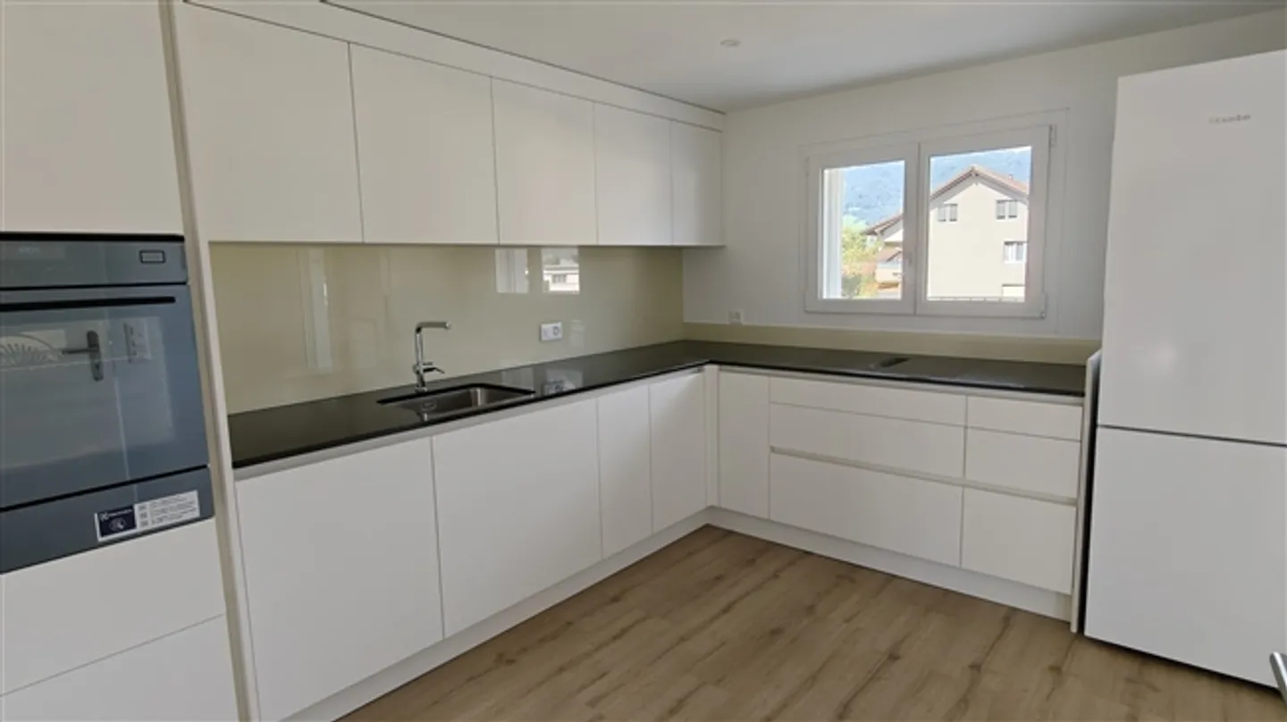 Modern 3.5-room penthouse with mountain view in Haag - Photo 3 of 9