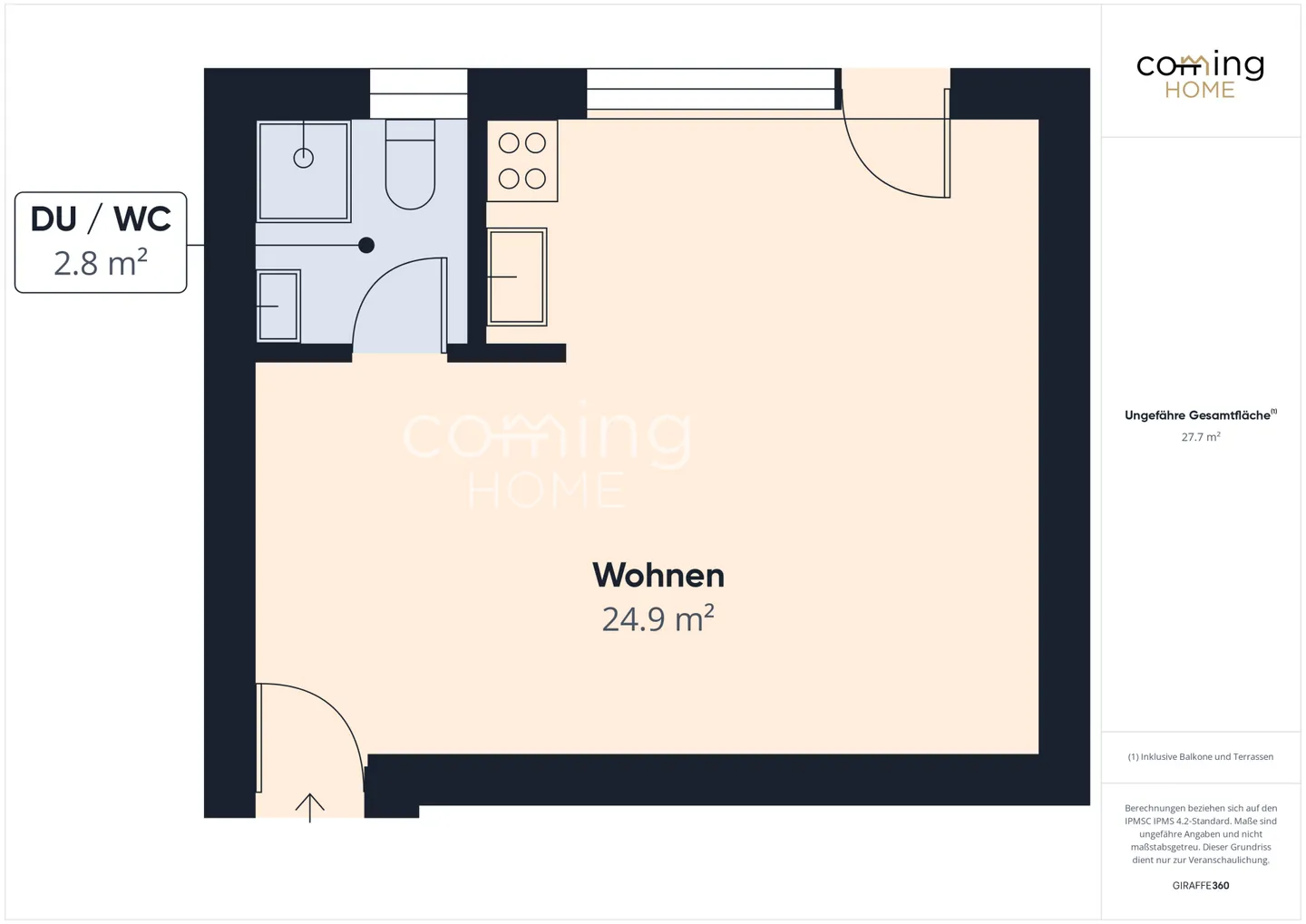 Sonniges Studio in Ried-Brig - Neu renoviert mit Terrasse und großartiger Aussicht - Foto 11 von 11